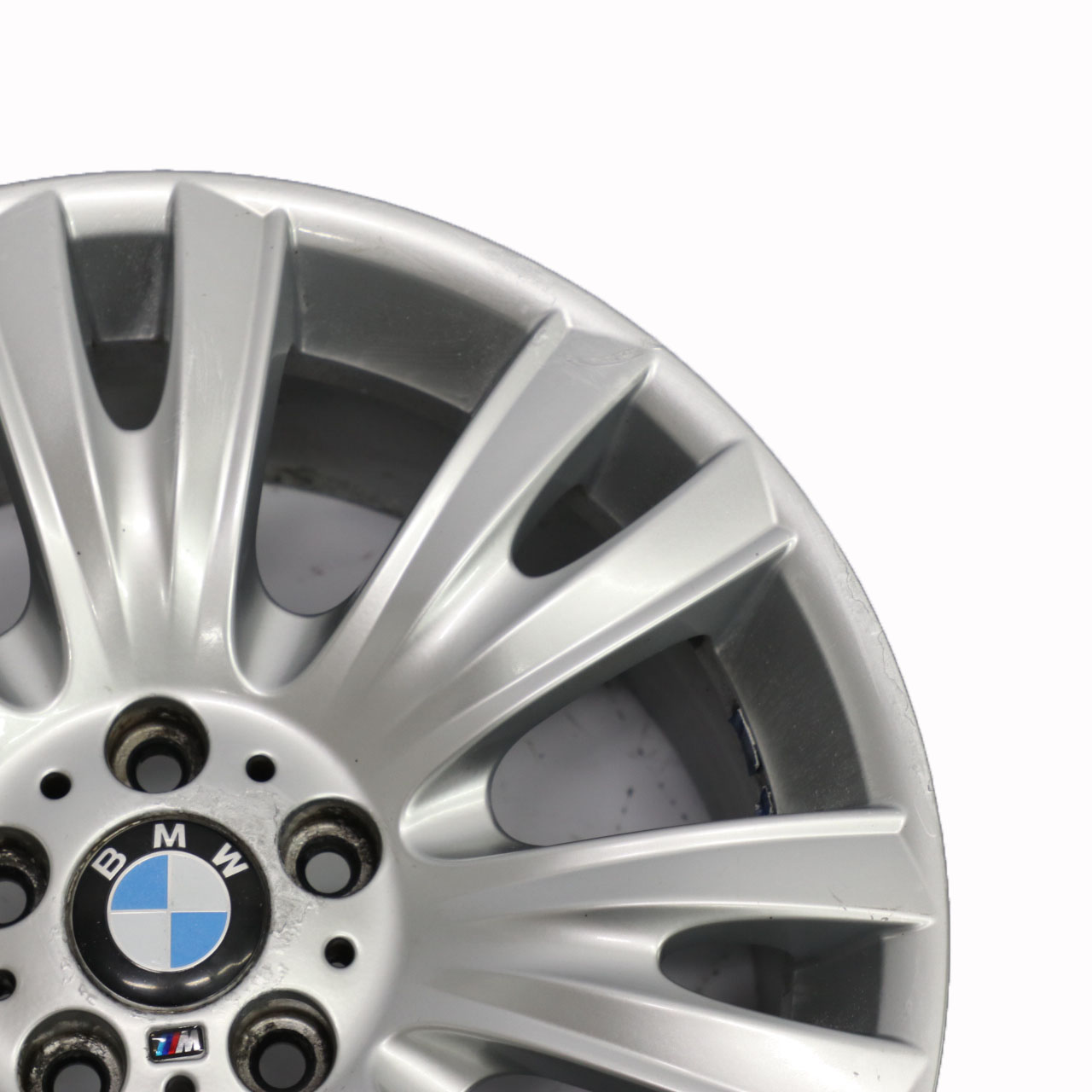 M-Sport Alloy BMW X5 E70 Silver Wheel Rim 19" V Spoke 223 ET:37 9J 8037347