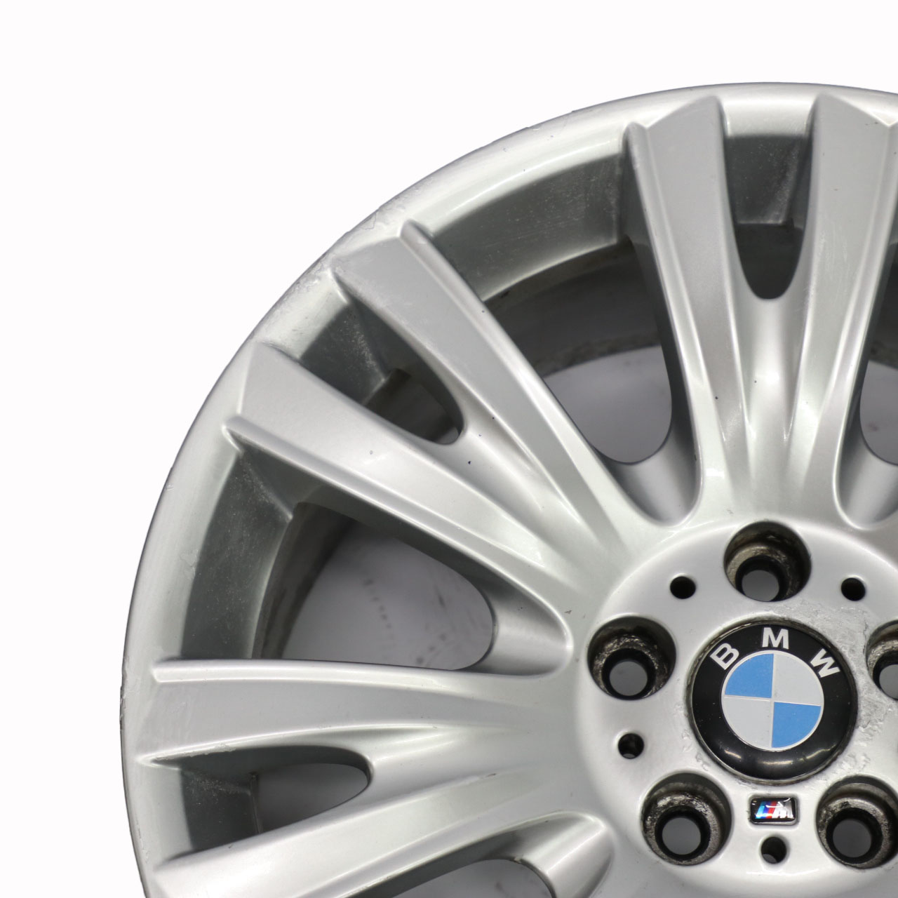 M-Sport Alloy BMW X5 E70 Silver Wheel Rim 19" V Spoke 223 ET:37 9J 8037347