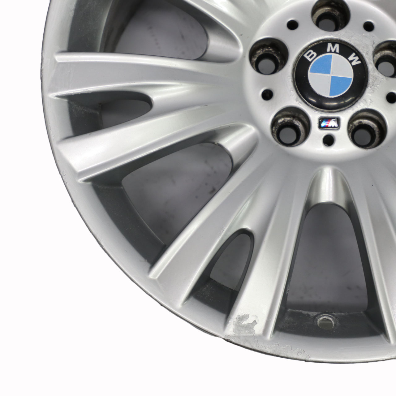 M-Sport Alloy BMW X5 E70 Silver Wheel Rim 19" V Spoke 223 ET:37 9J 8037347