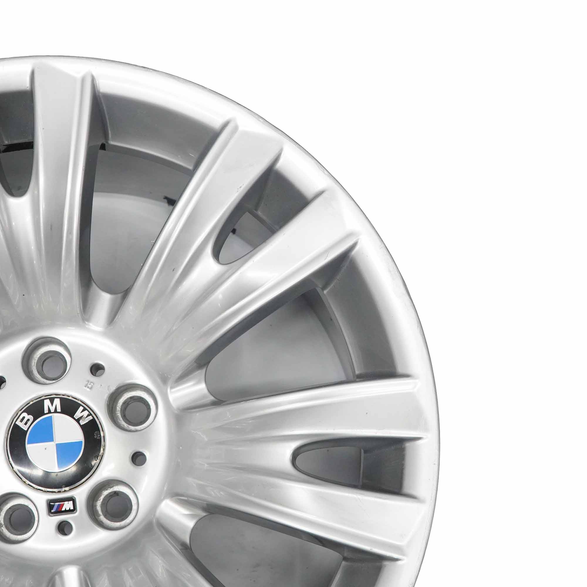 BMW X5 E70 Silver Wheel Alloy Rim 19" V Spoke 223 M-Sport ET:20 10J 8037348