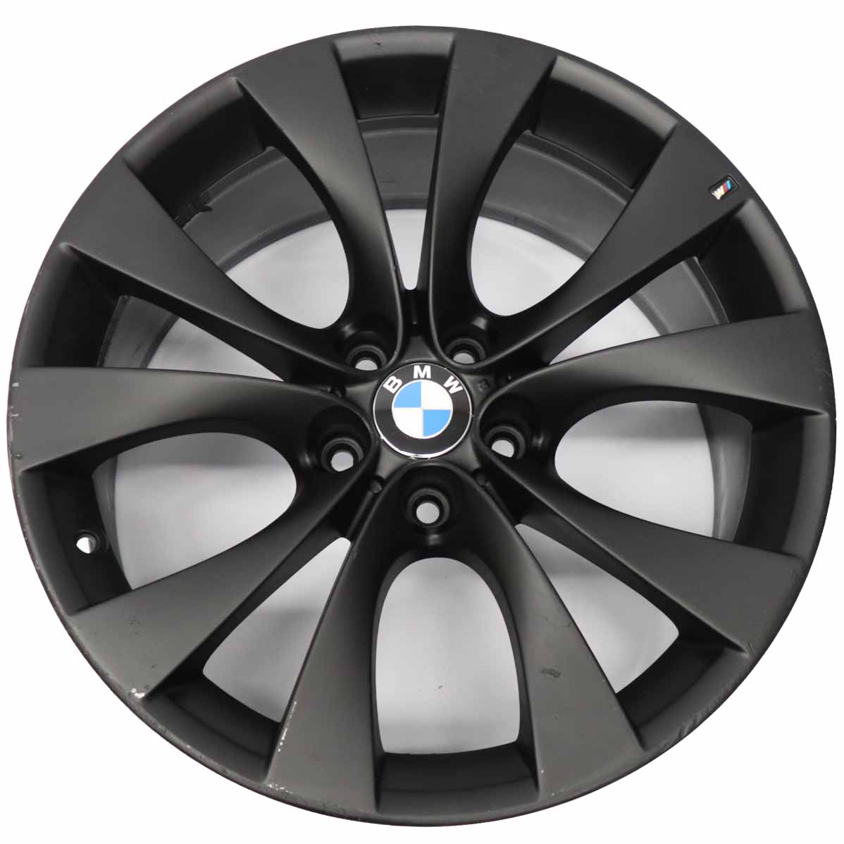 BMW X5 E70 Black Front Wheel Alloy Rim 20" M V-spoke 227 10J ET:40 8037349