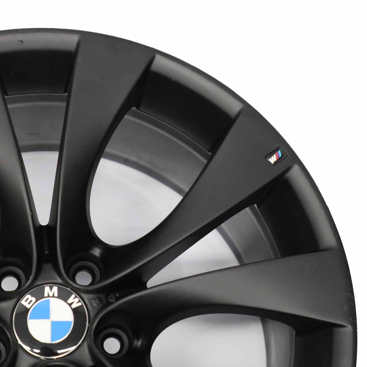 BMW X5 E70 Black Front Wheel Alloy Rim 20" M V-spoke 227 10J ET:40 8037349