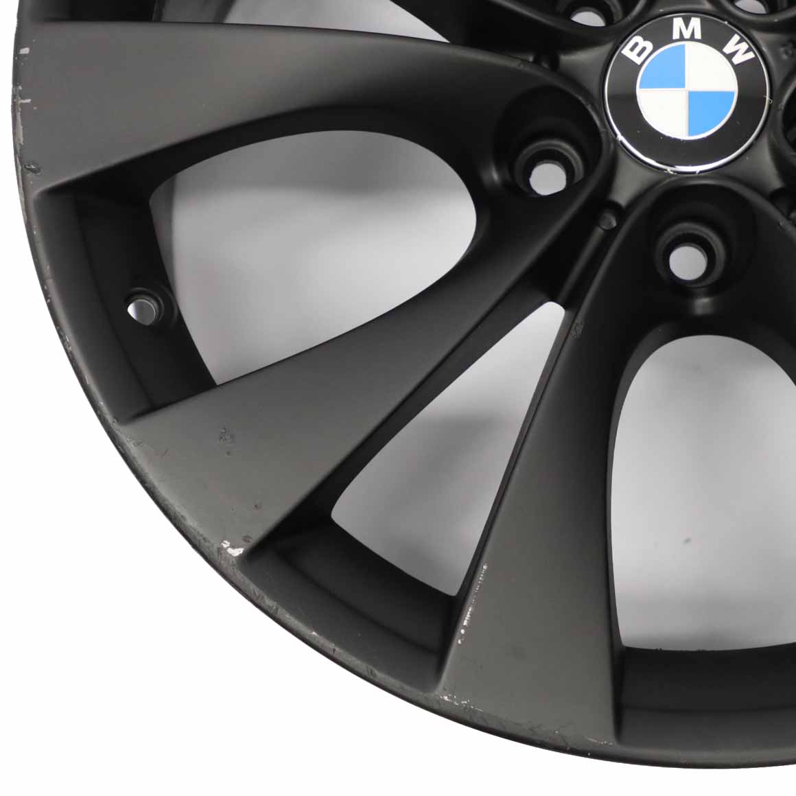 BMW X5 E70 Black Front Wheel Alloy Rim 20" M V-spoke 227 10J ET:40 8037349