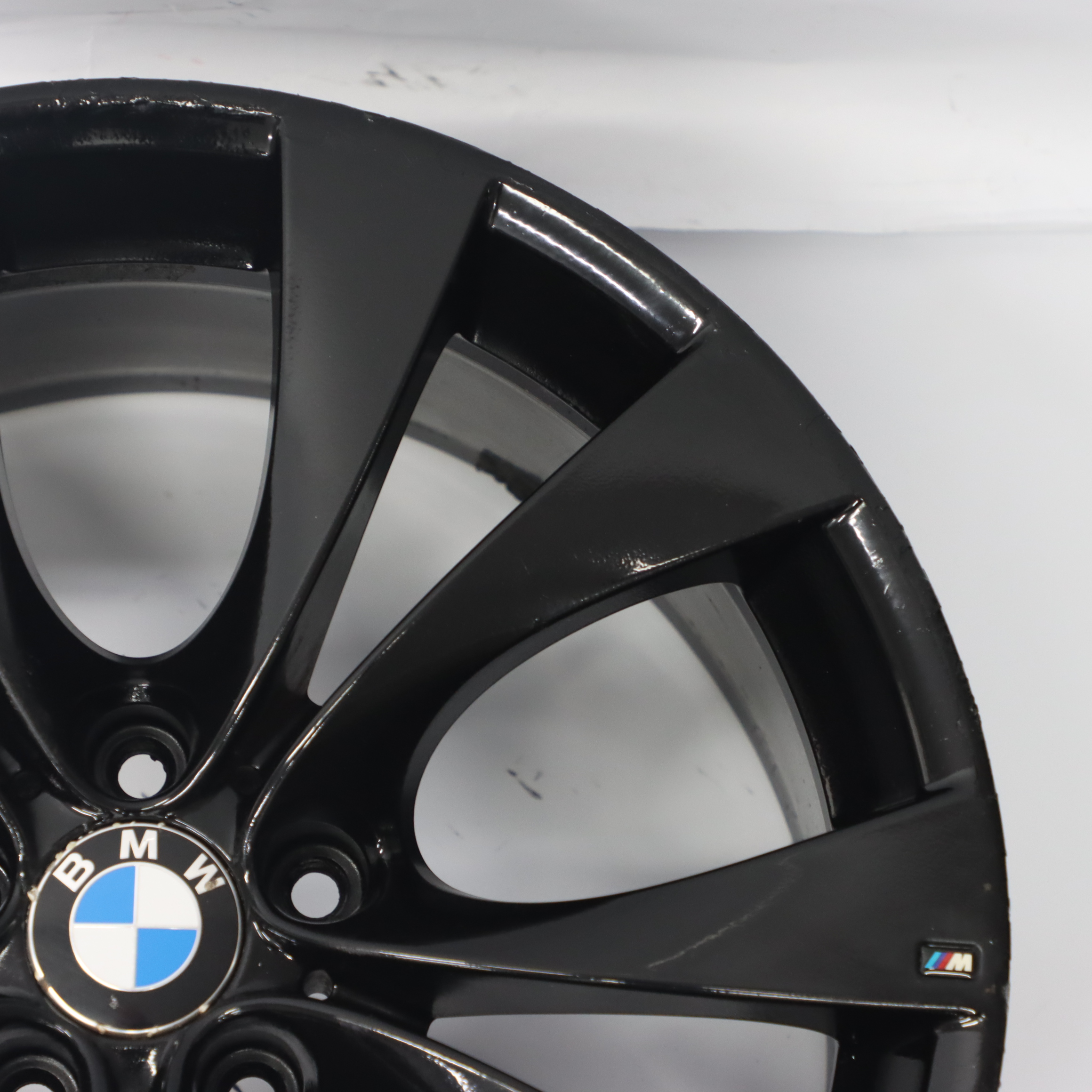 BMW X5 E70 Black Front Wheel Alloy Rim 20" M V-spoke 227 10J ET:40 8037349