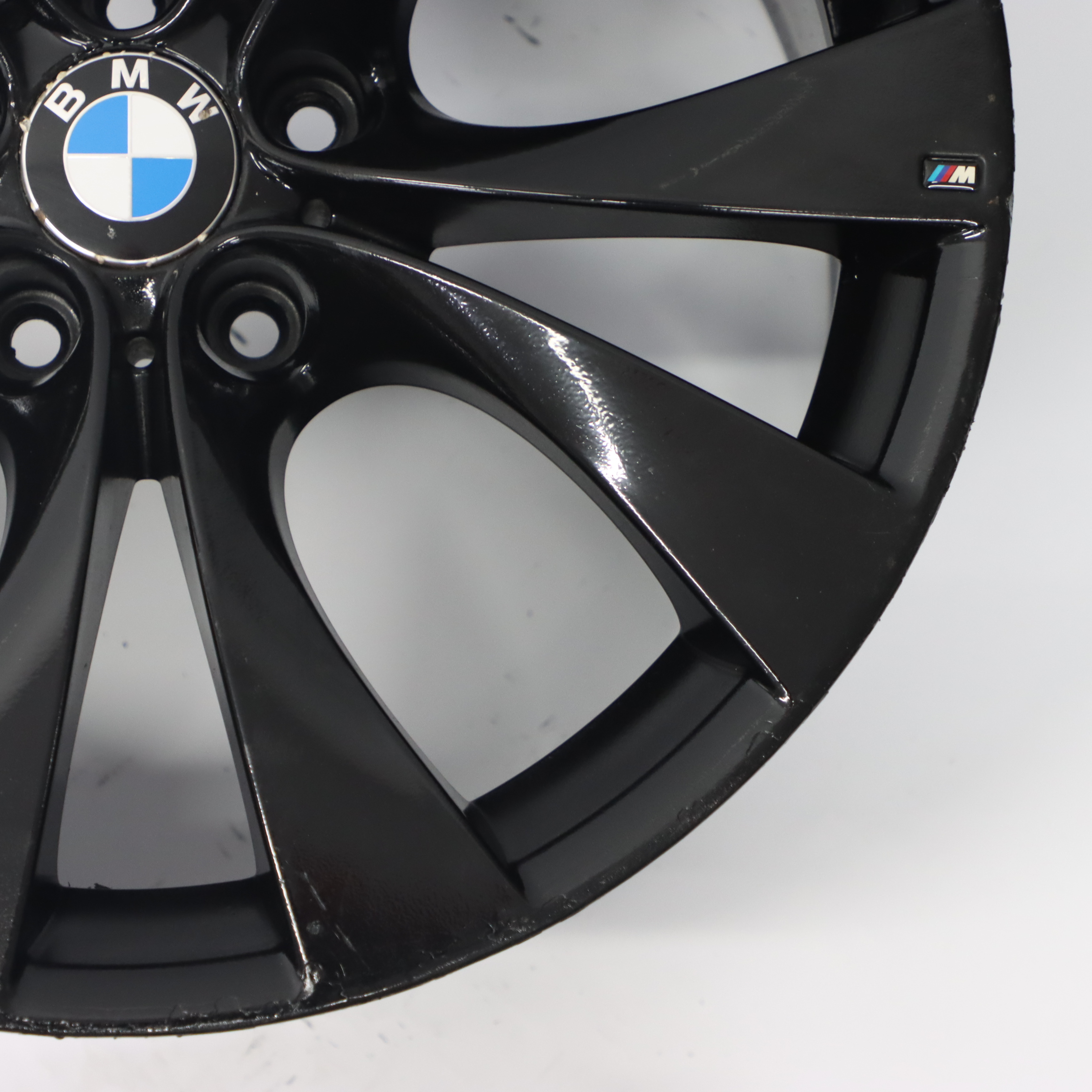 BMW X5 E70 Black Front Wheel Alloy Rim 20" M V-spoke 227 10J ET:40 8037349