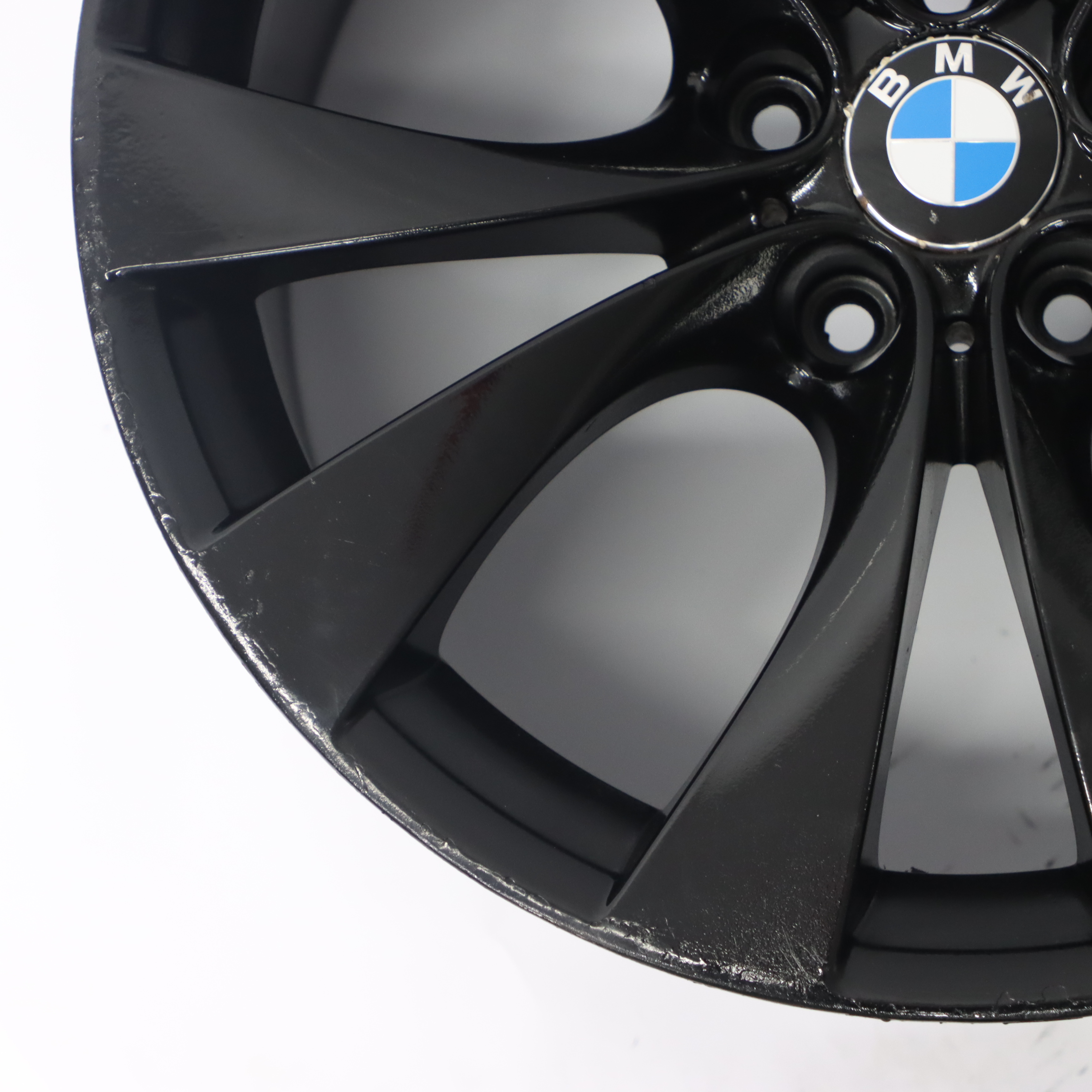 BMW X5 E70 Black Front Wheel Alloy Rim 20" M V-spoke 227 10J ET:40 8037349