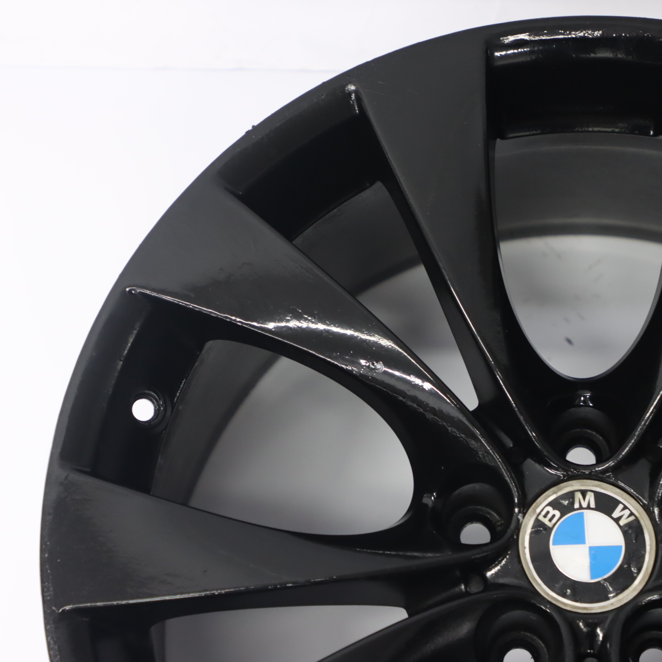 BMW X5 E70 Black Rear Wheel Alloy Rim 20" M V-spoke 227 ET:35 11J 8037350