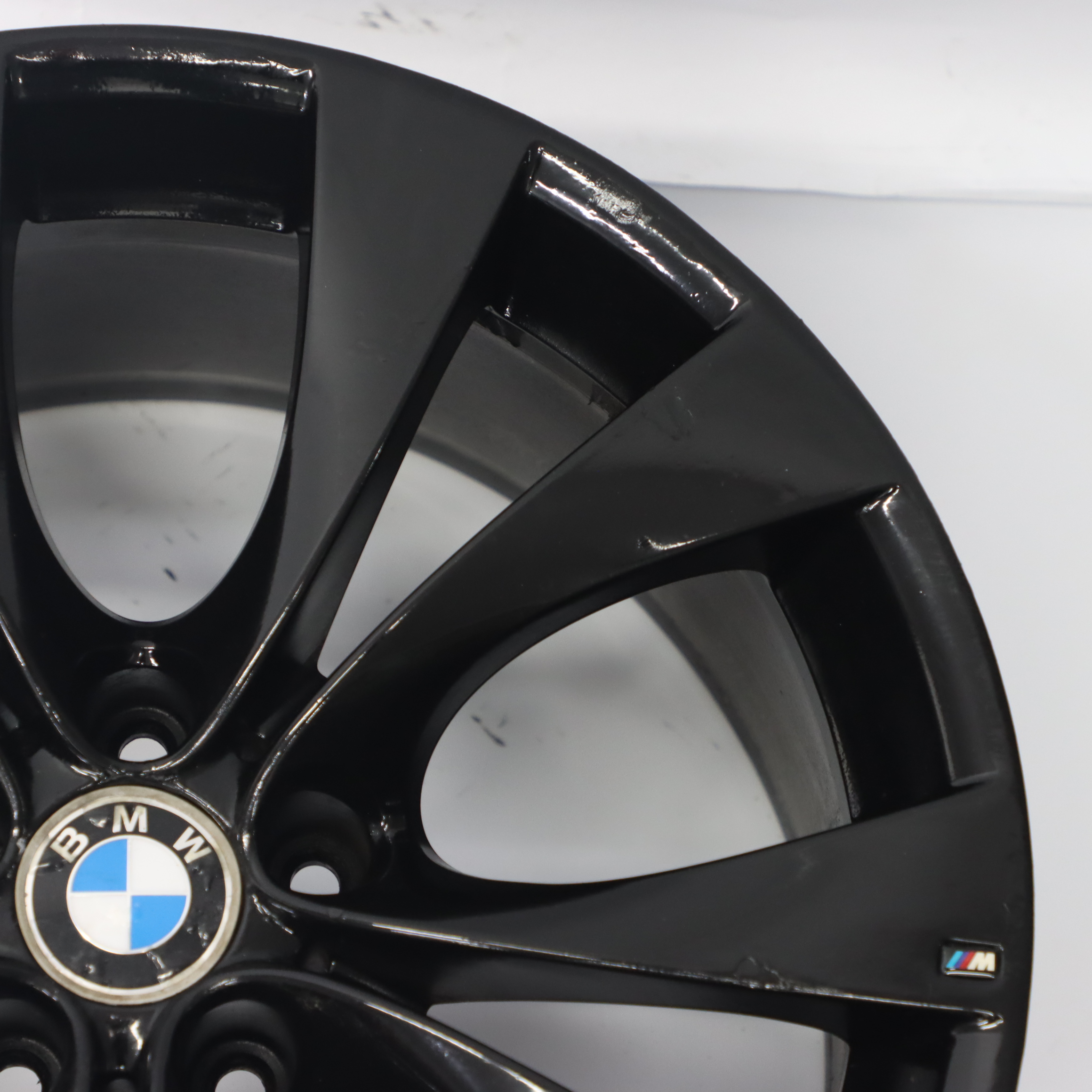 BMW X5 E70 Black Rear Wheel Alloy Rim 20" M V-spoke 227 ET:35 11J 8037350