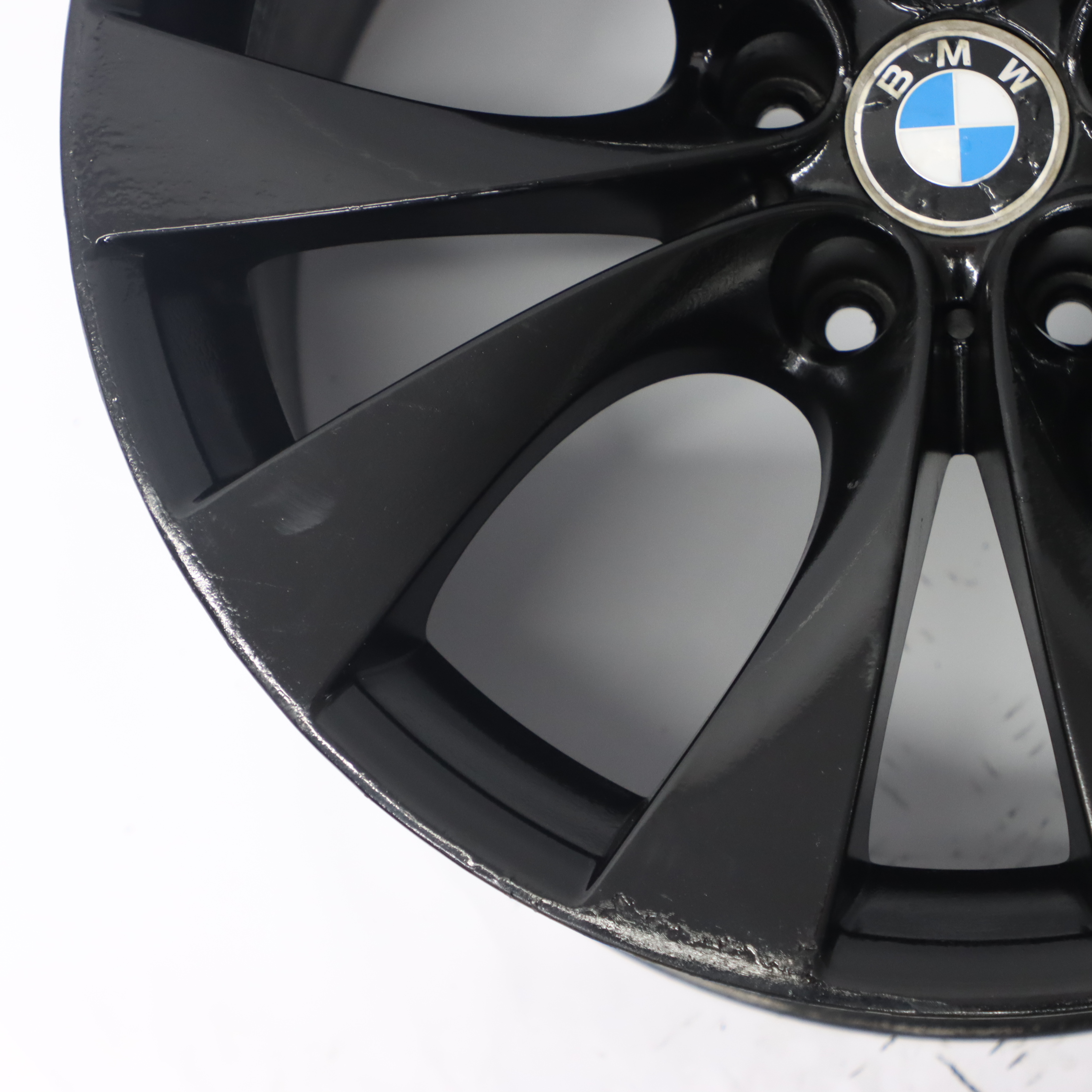 BMW X5 E70 Black Rear Wheel Alloy Rim 20" M V-spoke 227 ET:35 11J 8037350