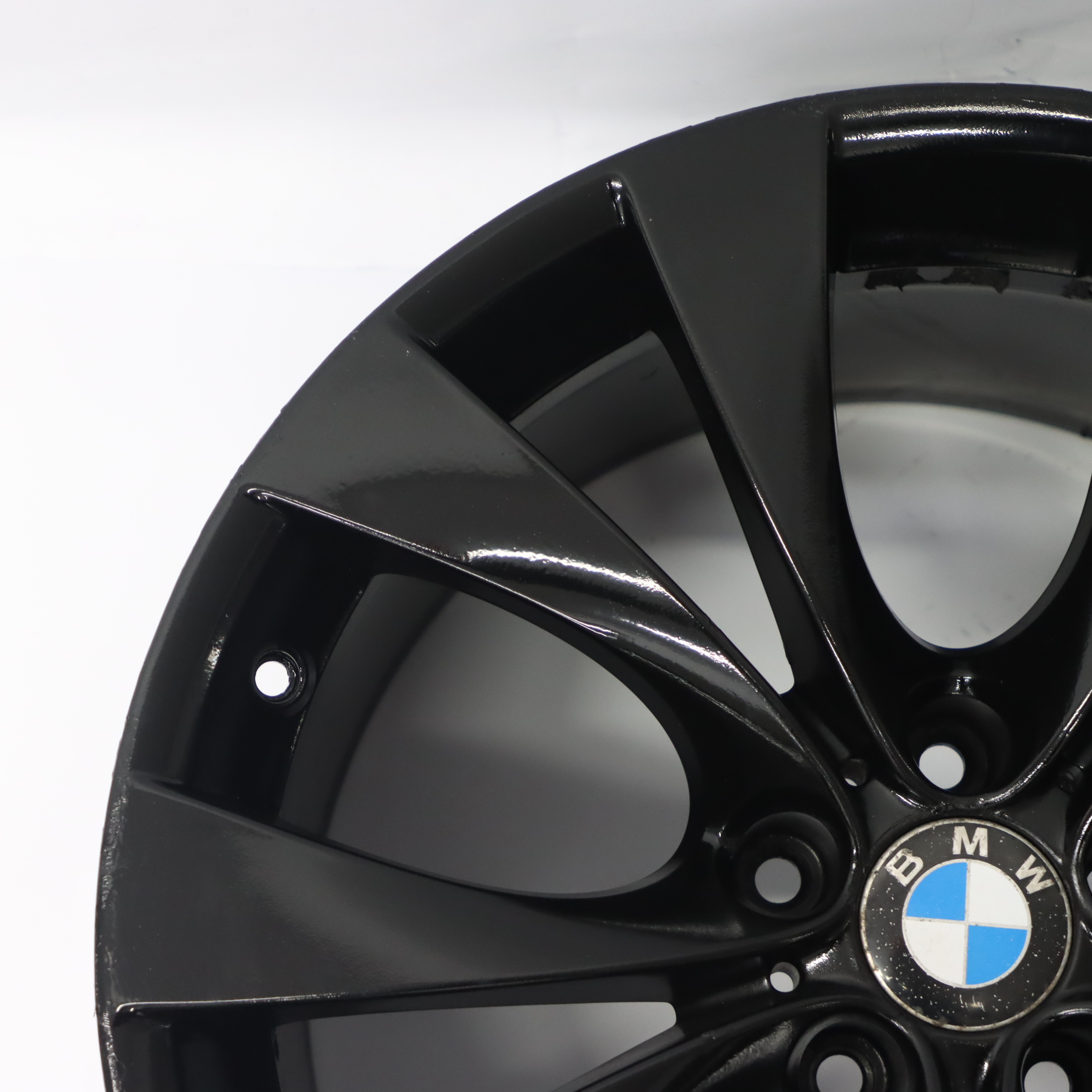 BMW X5 E70 Black Rear Wheel Alloy Rim 20" M V-spoke 227 ET:35 11J 8037350