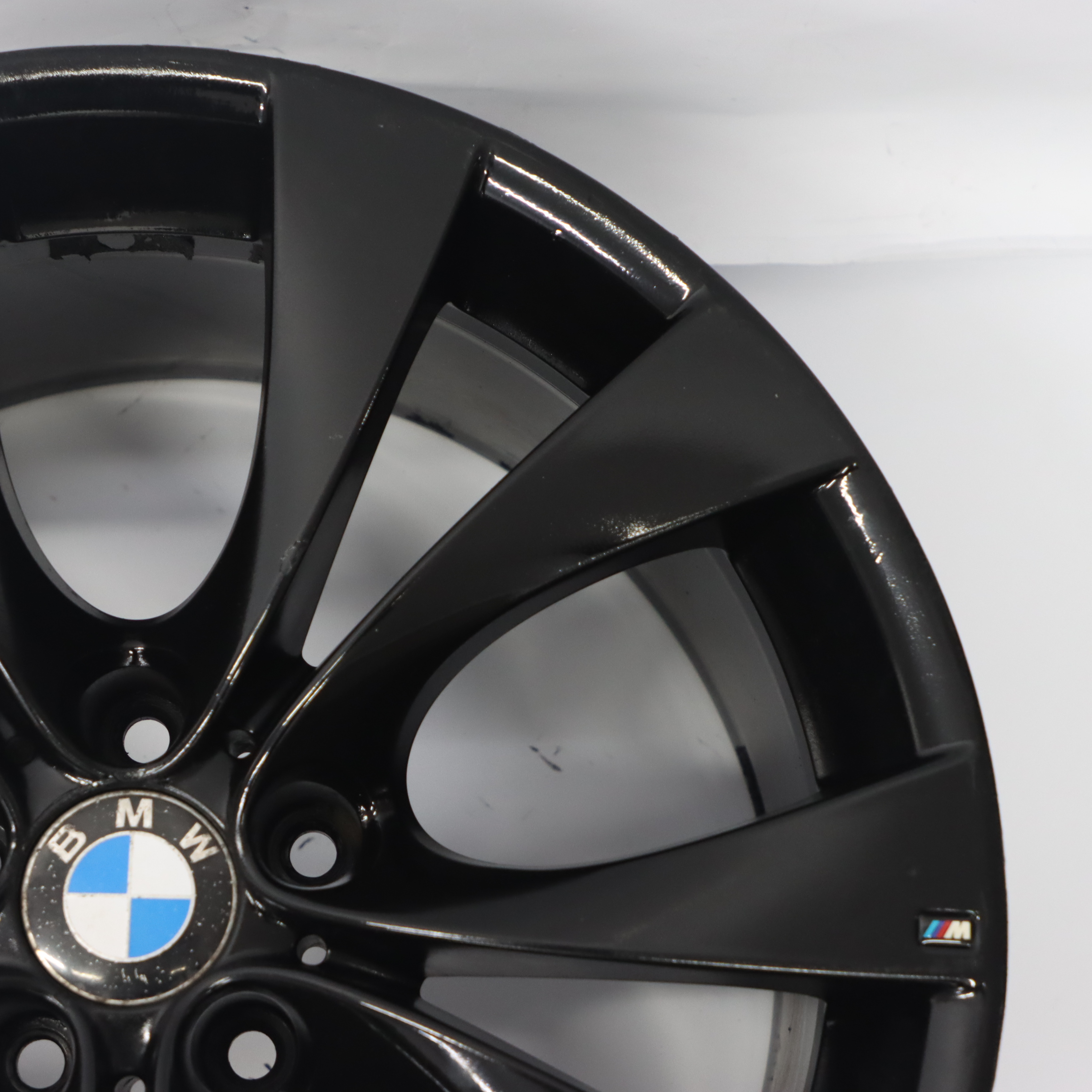 BMW X5 E70 Black Rear Wheel Alloy Rim 20" M V-spoke 227 ET:35 11J 8037350