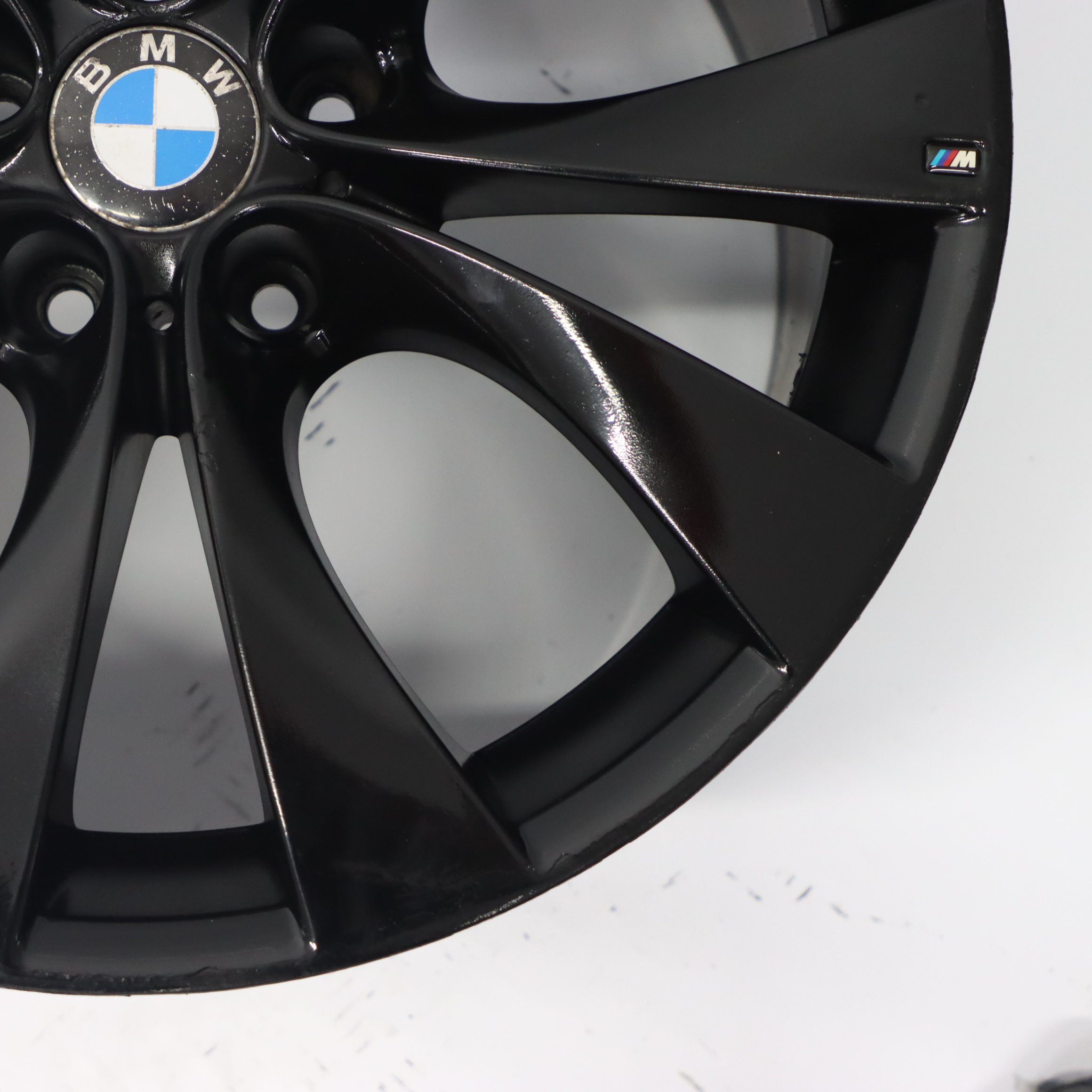 BMW X5 E70 Black Rear Wheel Alloy Rim 20" M V-spoke 227 ET:35 11J 8037350