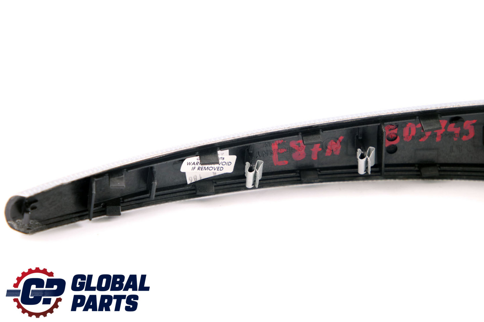 BMW 1 Series 2 E81 E82 Left Door Aluminium Handle Trim Strip Glacier Silver N/S