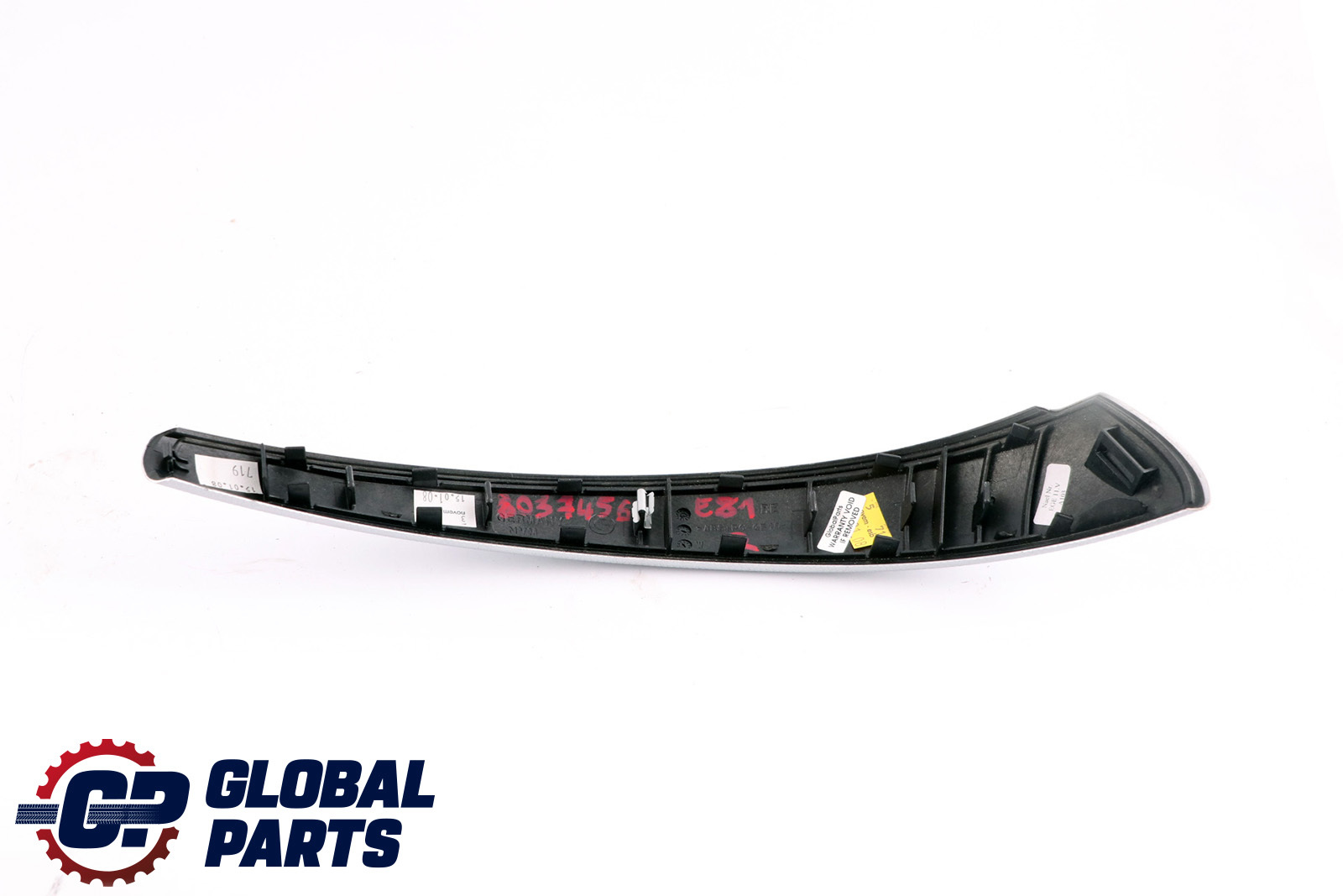 BMW 1 Series E81 E82 Right Door Aluminium Handle Trim Strip Glacier Silver O/S