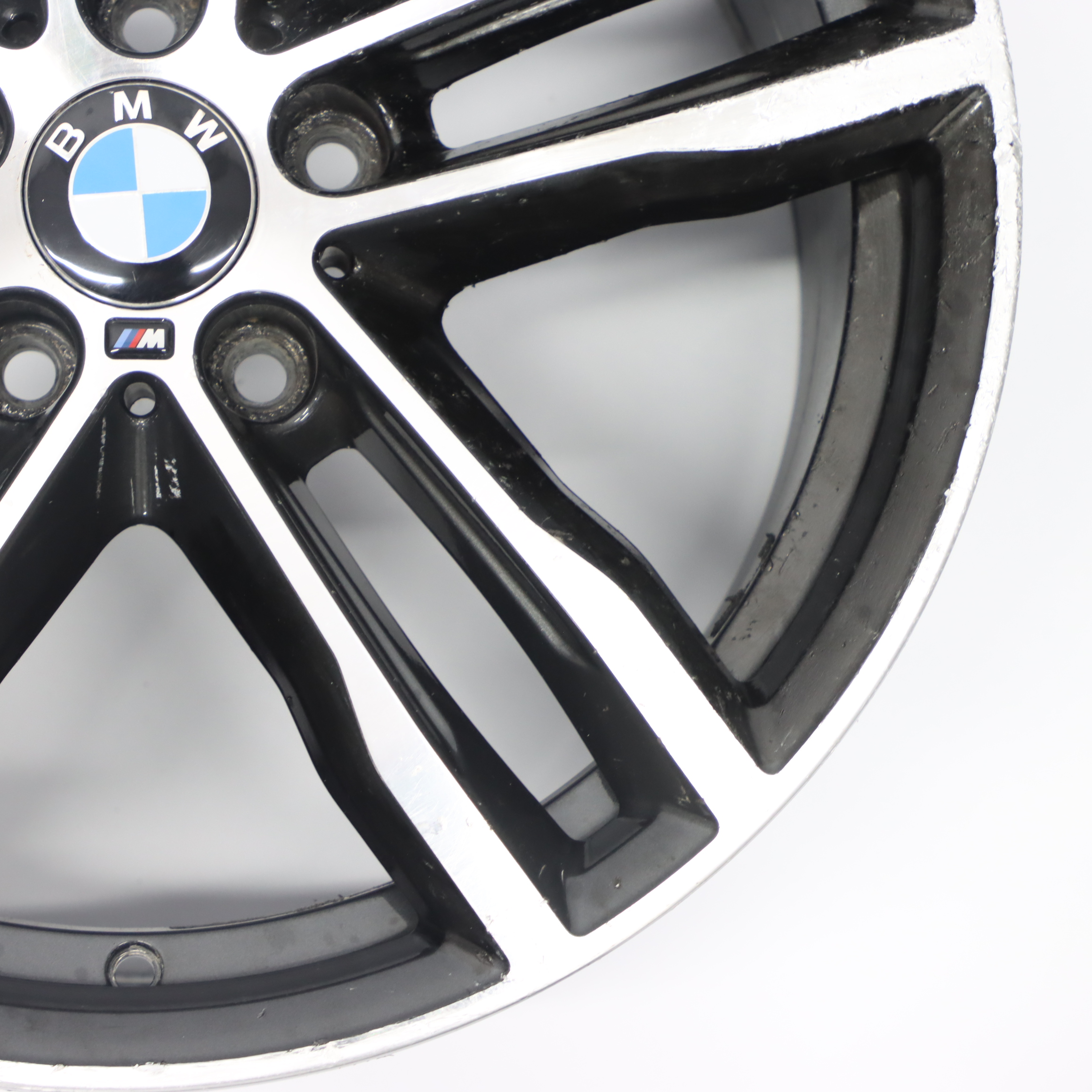 BMW F30 F31 Rear Grey Alloy Wheel Rim 19" ET:47 8,5J M Double Spoke 704M 8043651