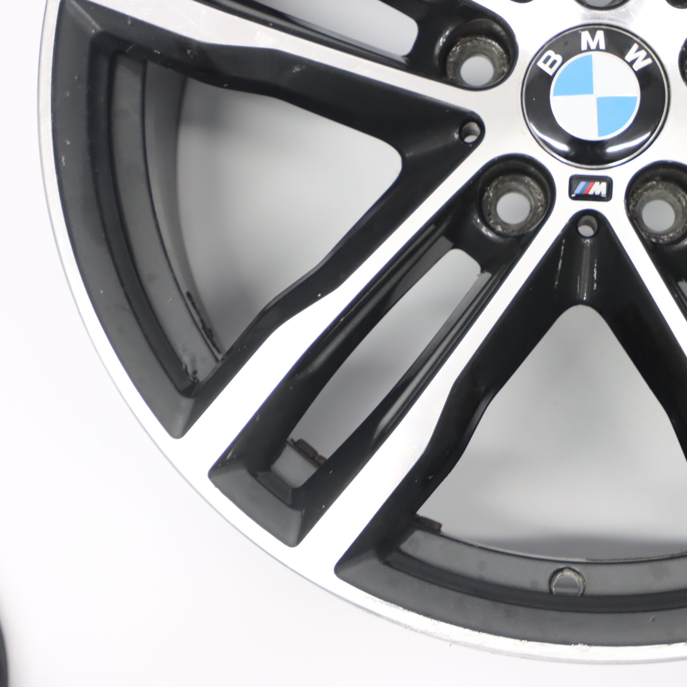 BMW F30 F31 Rear Grey Alloy Wheel Rim 19" ET:47 8,5J M Double Spoke 704M 8043651