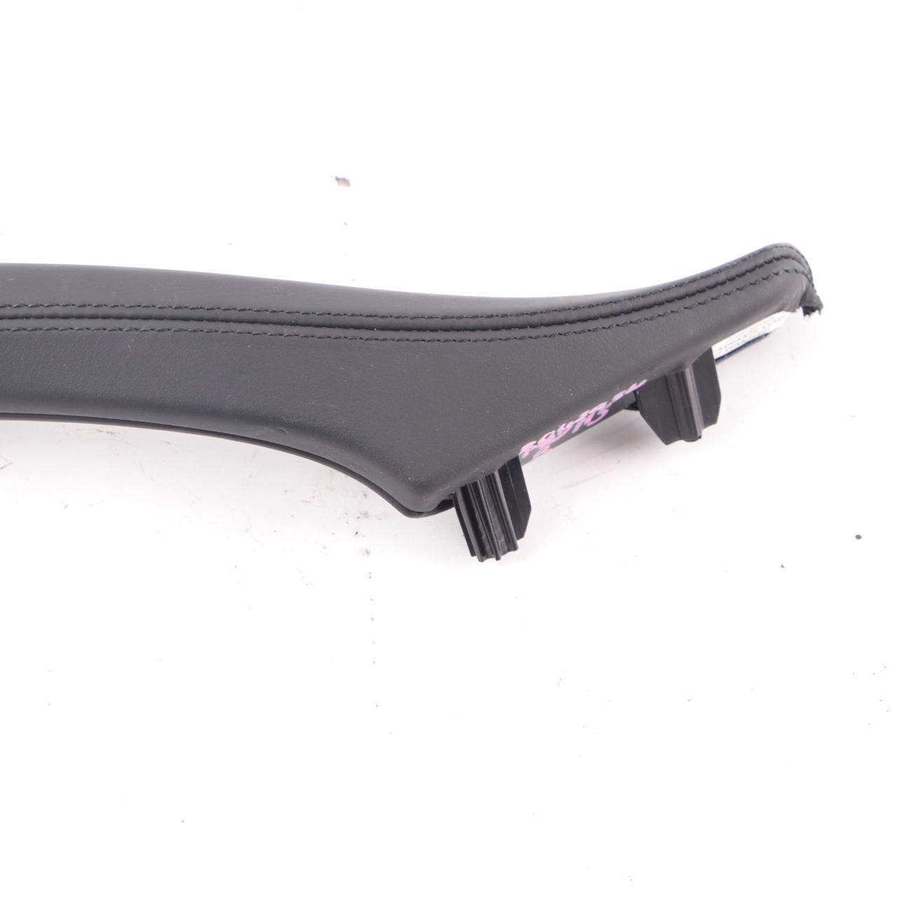 BMW F10 M5 Door Card Handle Cover Leather Rear Right O/S Black 8047934