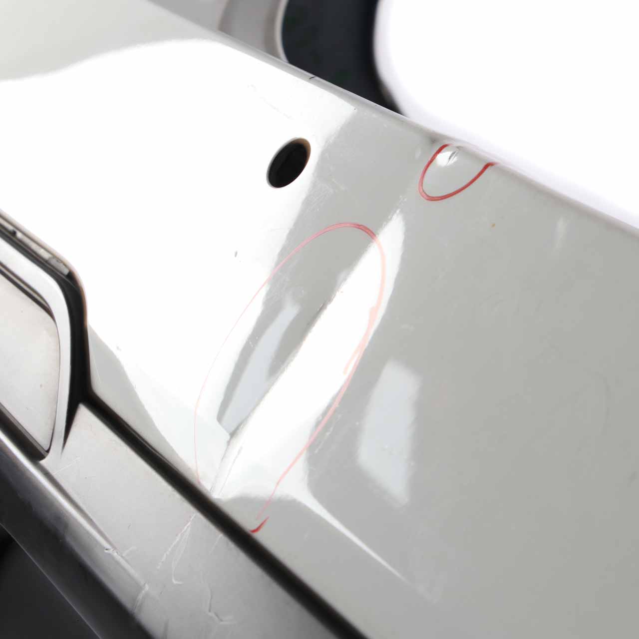 BMW F11 Touring M Sport Rear Bumper Panel Trim PDC Alpine White - 300