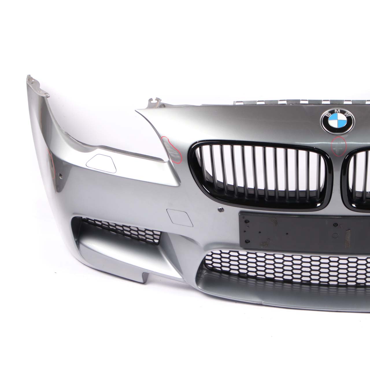 BMW F10 M5 Front Bumper Trim Panel Spacegrau Space Grey Metallic - A52