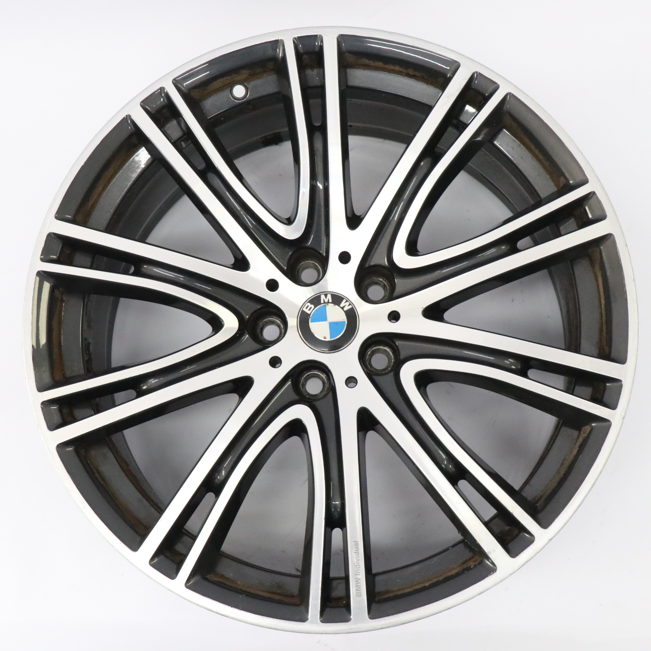 BMW G30 G31 Front Orbit Grey Alloy Wheel Rim 20" V-spoke 759 8J ET:30 8053501