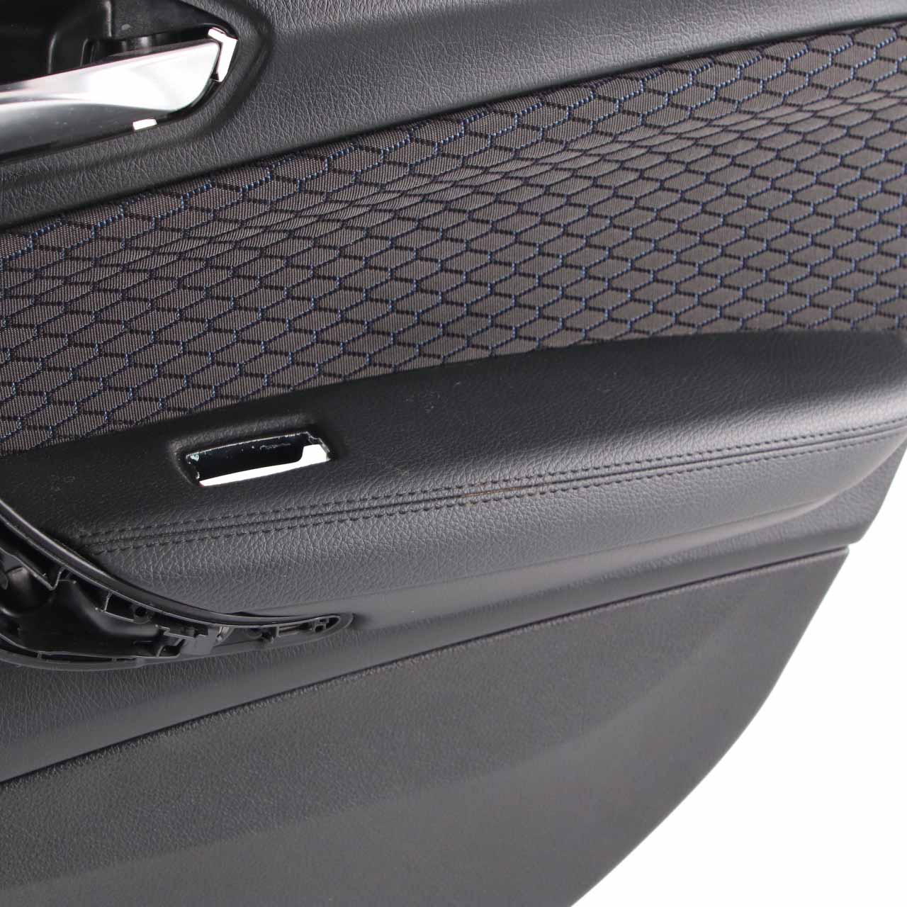 BMW F20 Door Card Rear Right O/S Door Lining Cloth Fabric Hexagon Alcantara