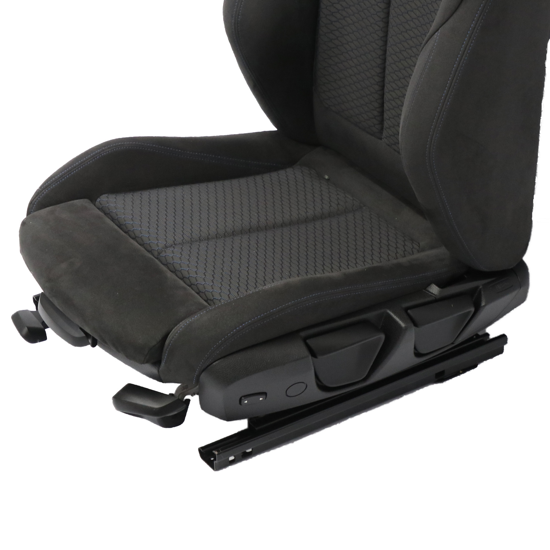 BMW F20 M Sport Front Left Sport Seat N/S Cloth Hexagon / Alcantara / Anthracite