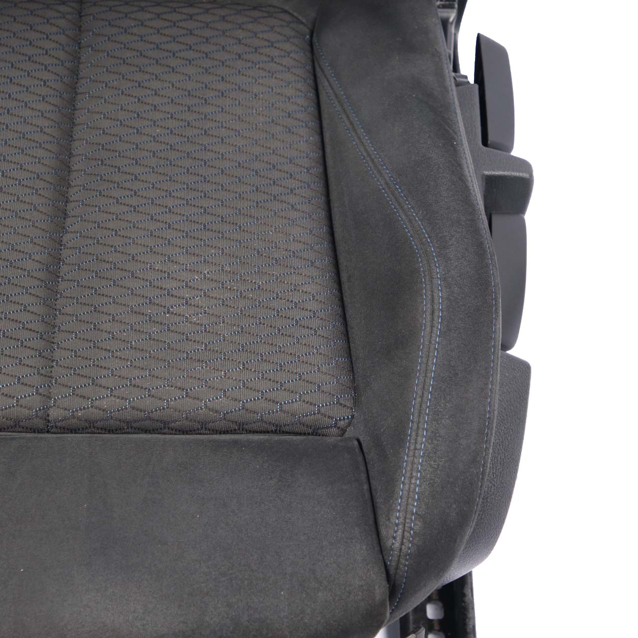 BMW F20 M Sport Front Left Sport Seat N/S Cloth Hexagon / Alcantara / Anthracite