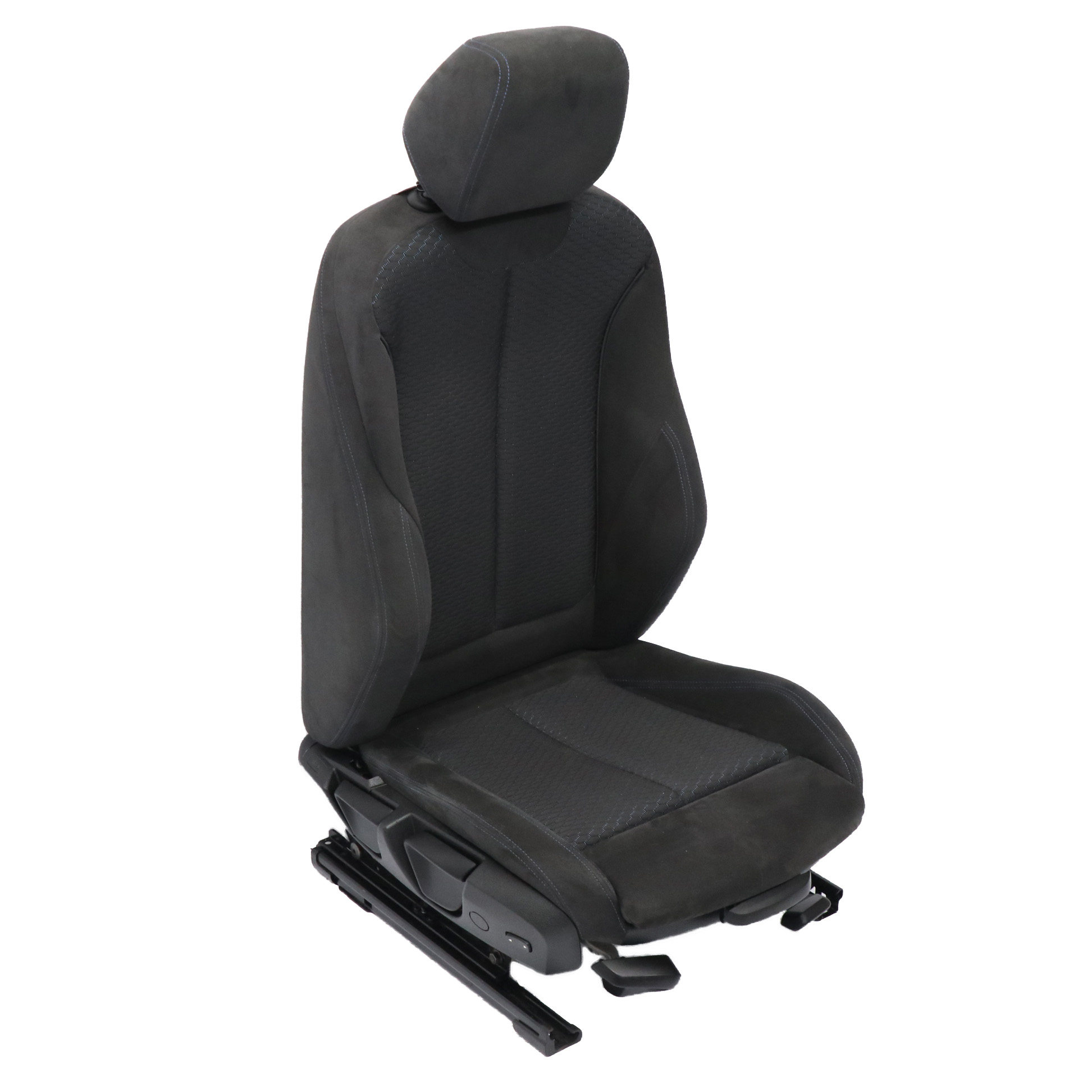 BMW F20 M Sport Front Right Sport Seat O/S Cloth Hexagon / Alcantara Anthracite