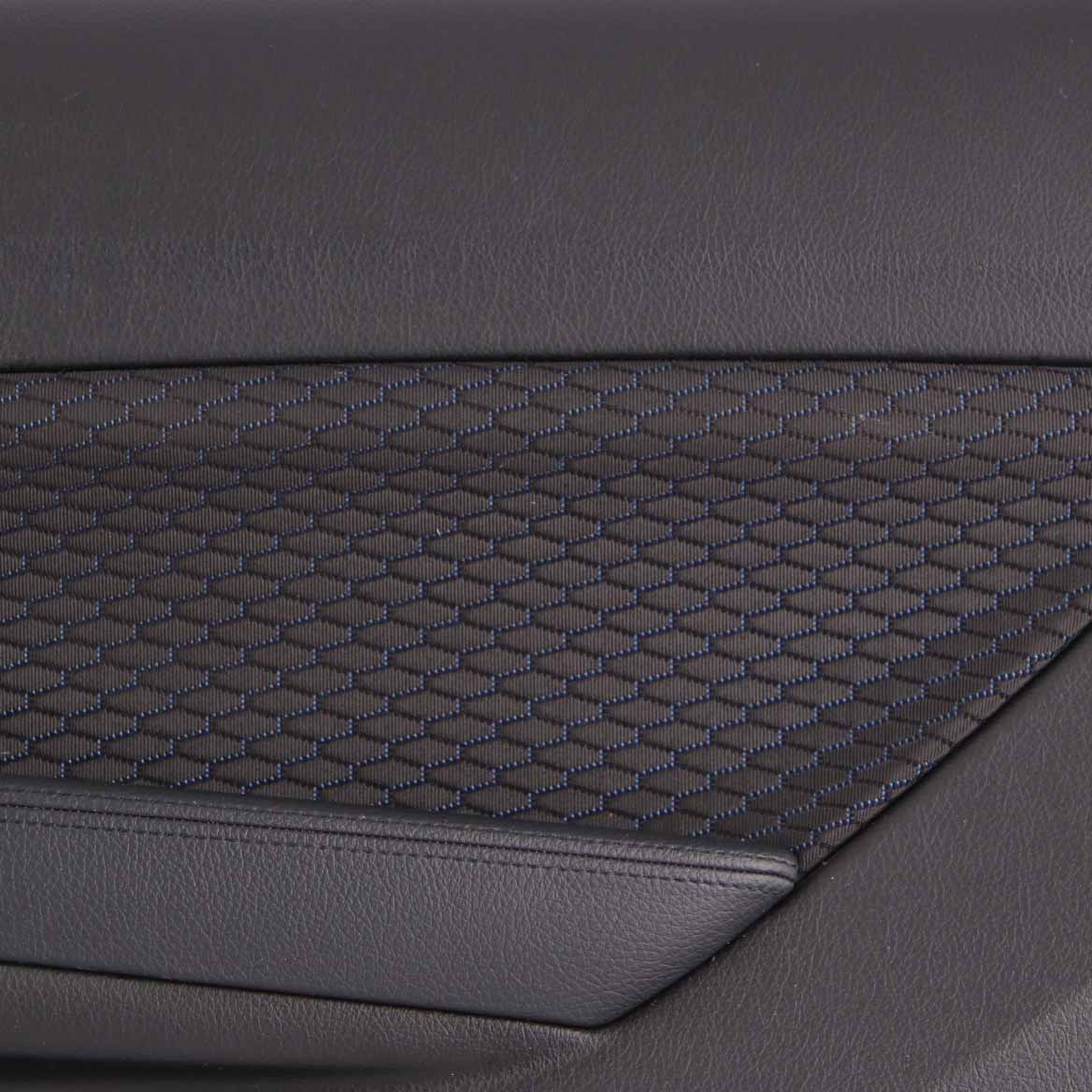 BMW F21 F22 Door Card Front Right O/S Lining Cloth Fabric Alcantara Hexagon