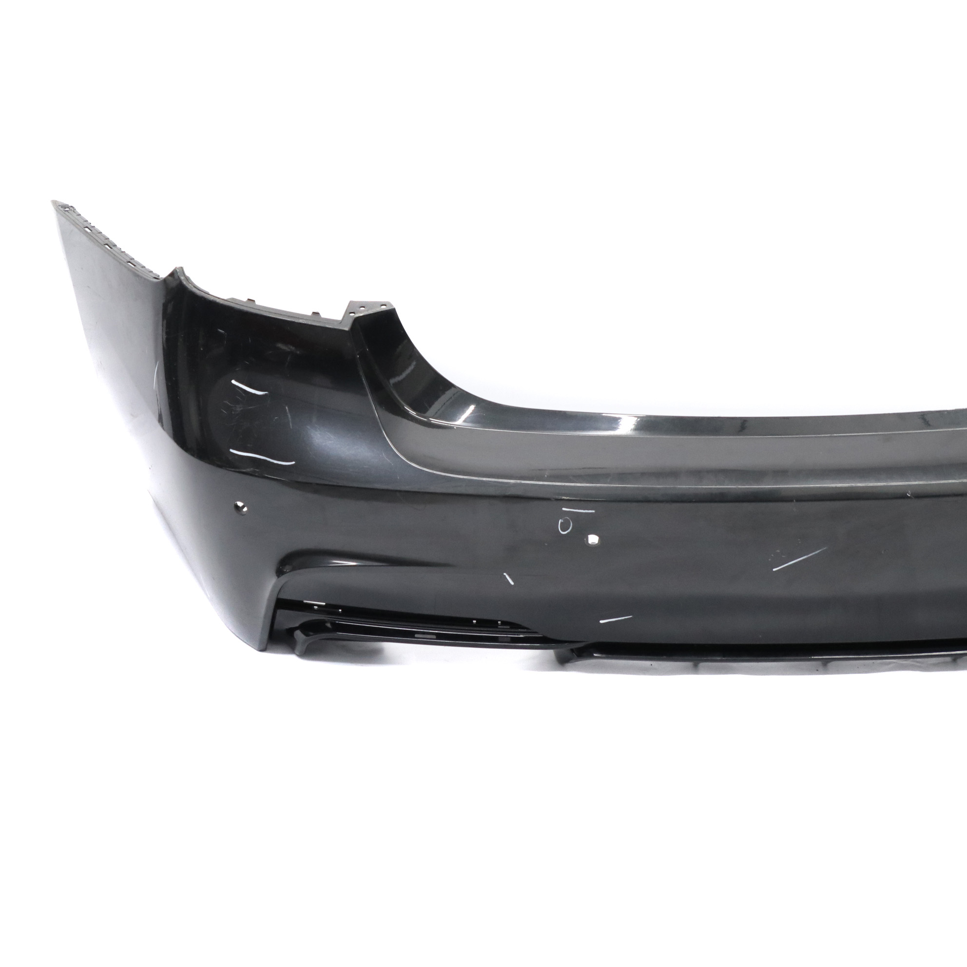 BMW F30 Bumper Rear M Sport Trim Panel PDC Black Sapphire Metallic - 475