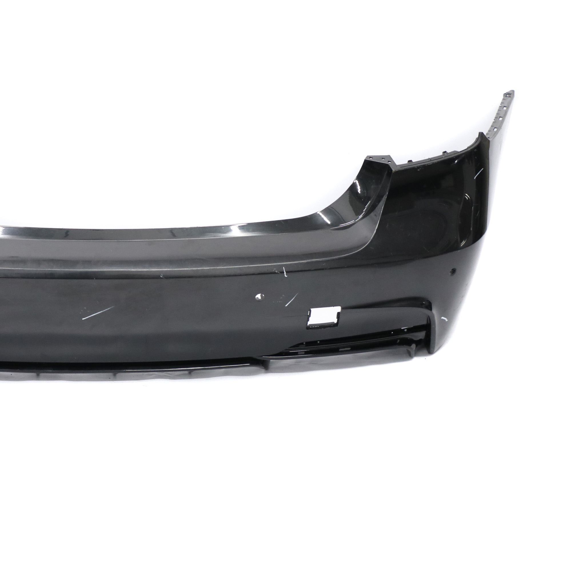 BMW F30 Bumper Rear M Sport Trim Panel PDC Black Sapphire Metallic - 475