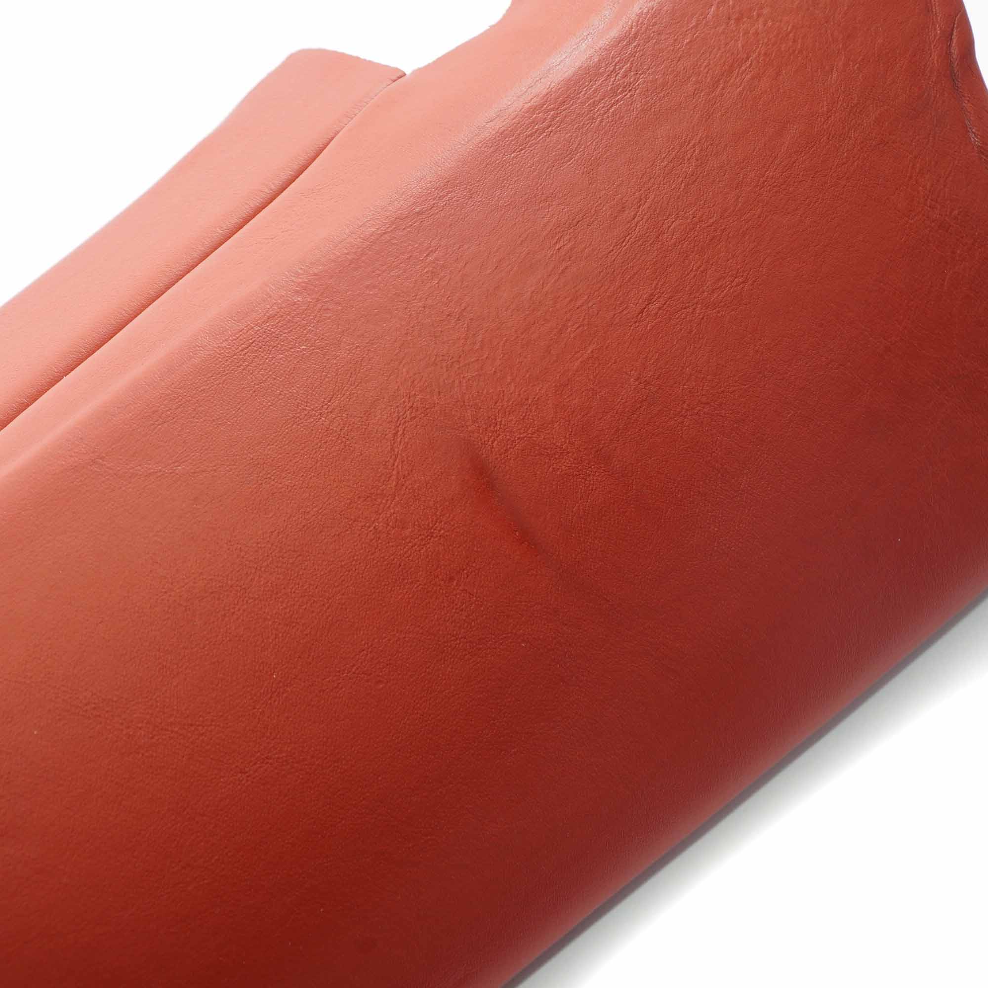 BMW F83 M4 Seat Finisher Rear Right O/S Side Panelling Cover Leather Orange