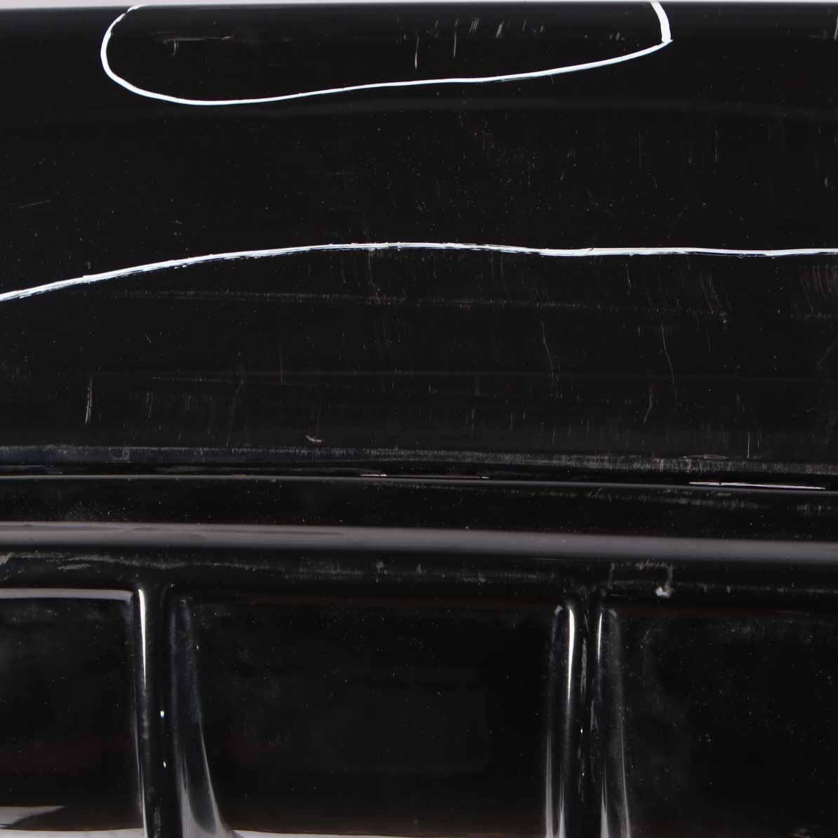 BMW F36 Rear Bumper M Sport Trim Panel PDC Carbonschwarz Black Metallic - 416