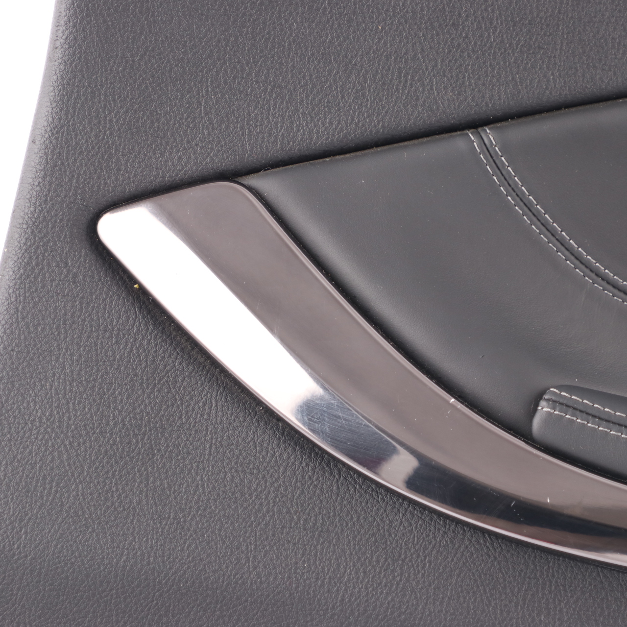 BMW F83 M4 Cabrio Rear Right O/S Lateral Lining Panel Black Leather Merino Black