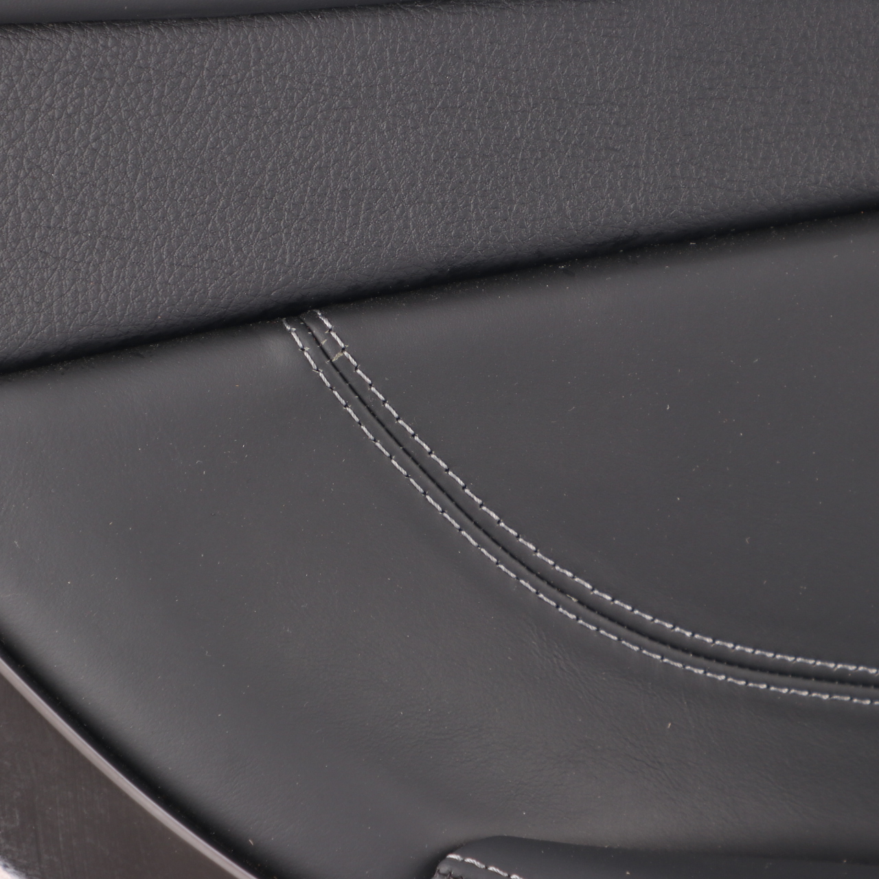 BMW F83 M4 Cabrio Rear Right O/S Lateral Lining Panel Black Leather Merino Black