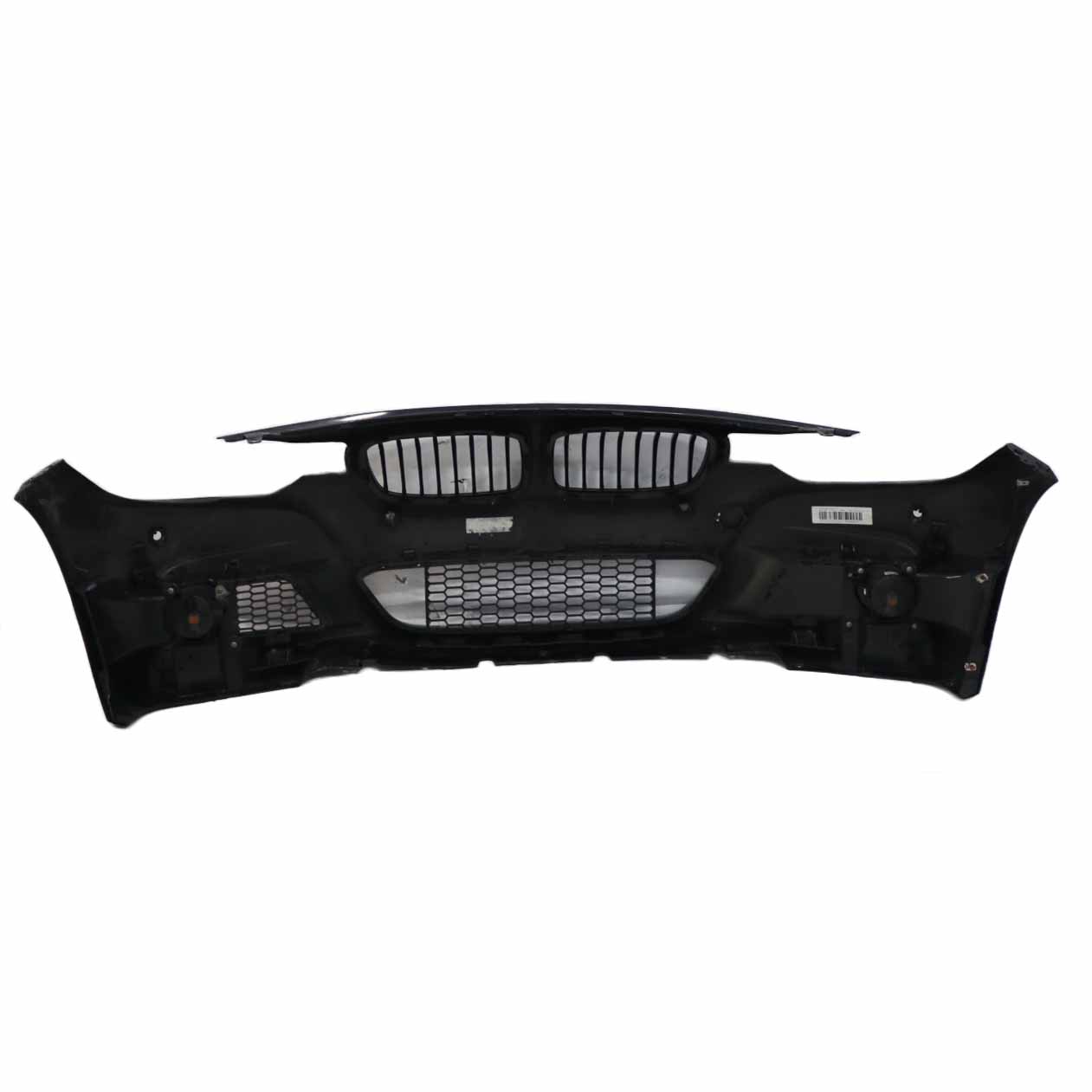 BMW F30 F31 M Sport Complete Front Bumper Trim Panel Black Sapphire - 475