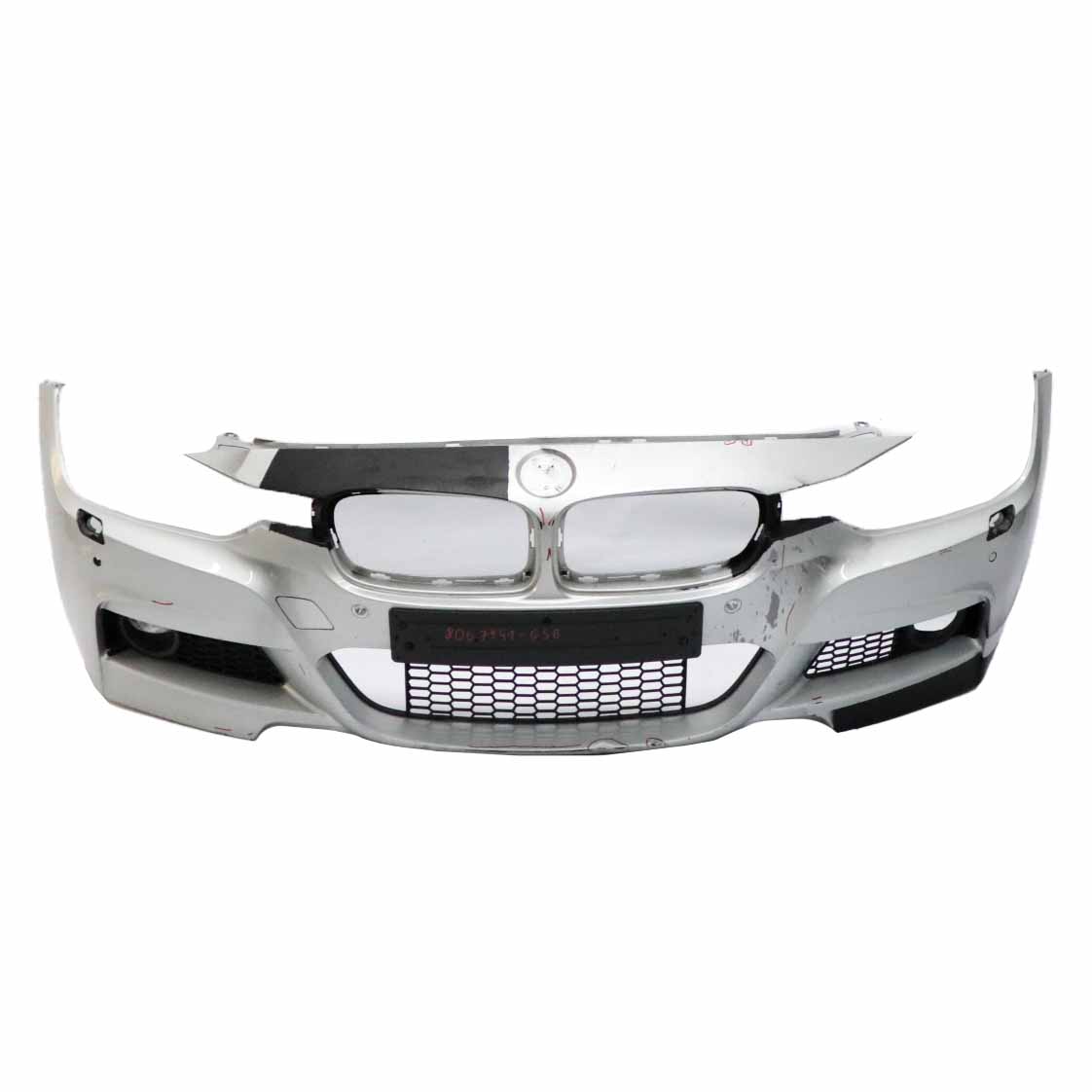 BMW F30 F31 Front Bumper M Sport Complete Trim Panel Glacier Silver - A83