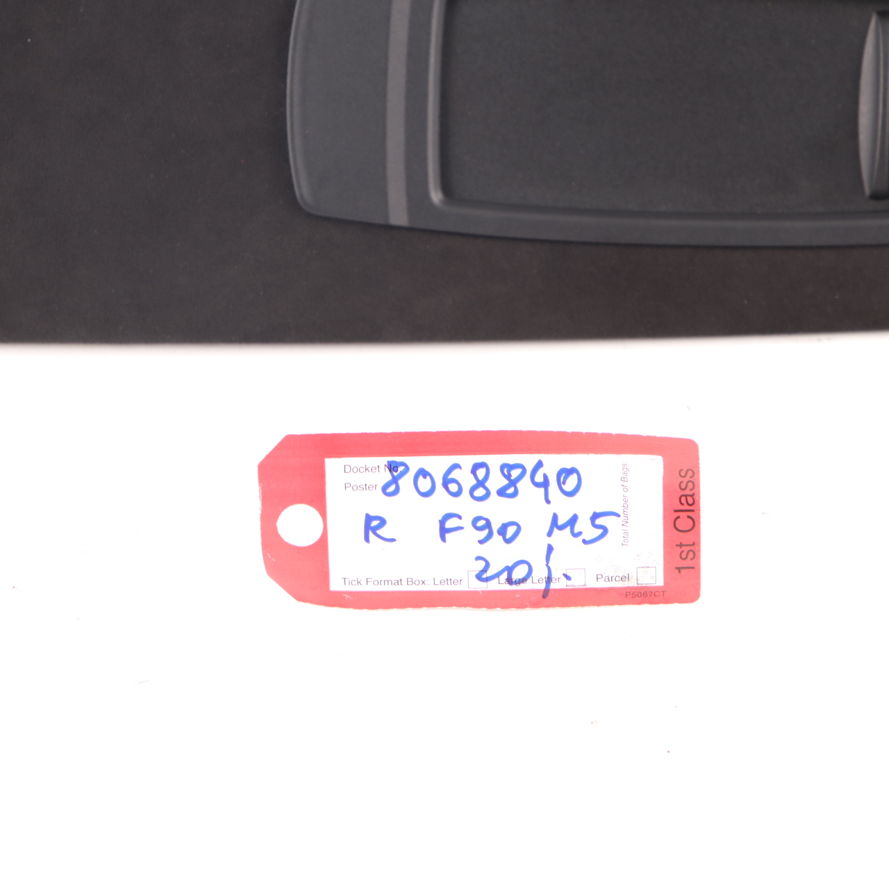 BMW G30 Sun Visor Right O/S Illuminated Mirror Alcantara 8068840