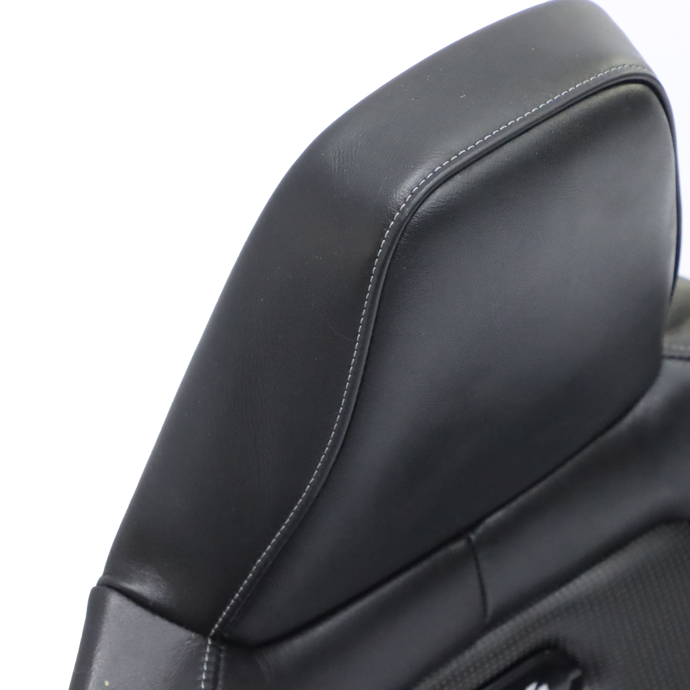 BMW F82 LCI M4 Competition Front Right O/S Seat Backrest Heated Black Leather