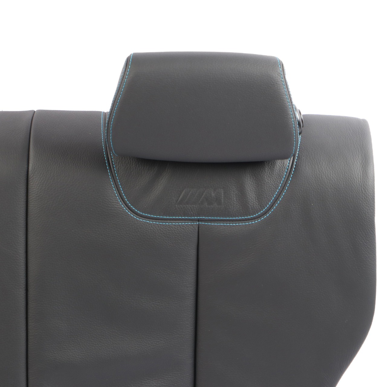 BMW F87 M2 Rear Left Seat N/S Backrest Cover Cloth Leather Black Blue