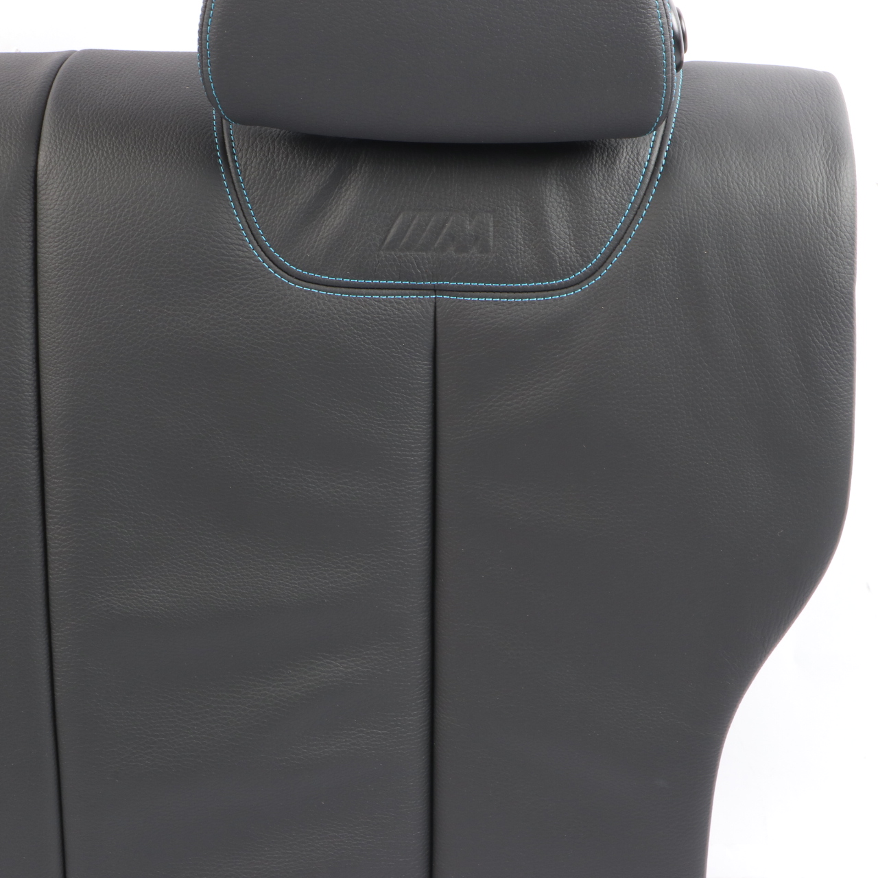 BMW F87 M2 Rear Left Seat N/S Backrest Cover Cloth Leather Black Blue