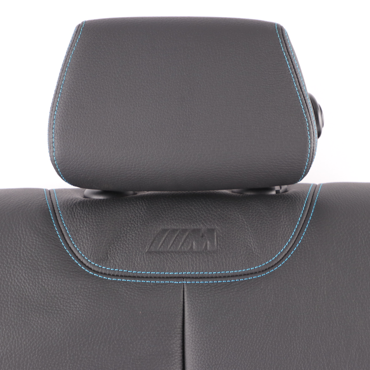 BMW F87 M2 Rear Right Seat O/S Backrest Cover Cloth Leather Black Blue