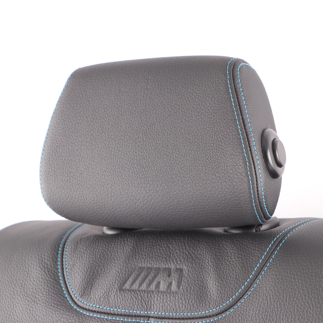 BMW F87 M2 Rear Right Seat O/S Backrest Cover Cloth Leather Black Blue