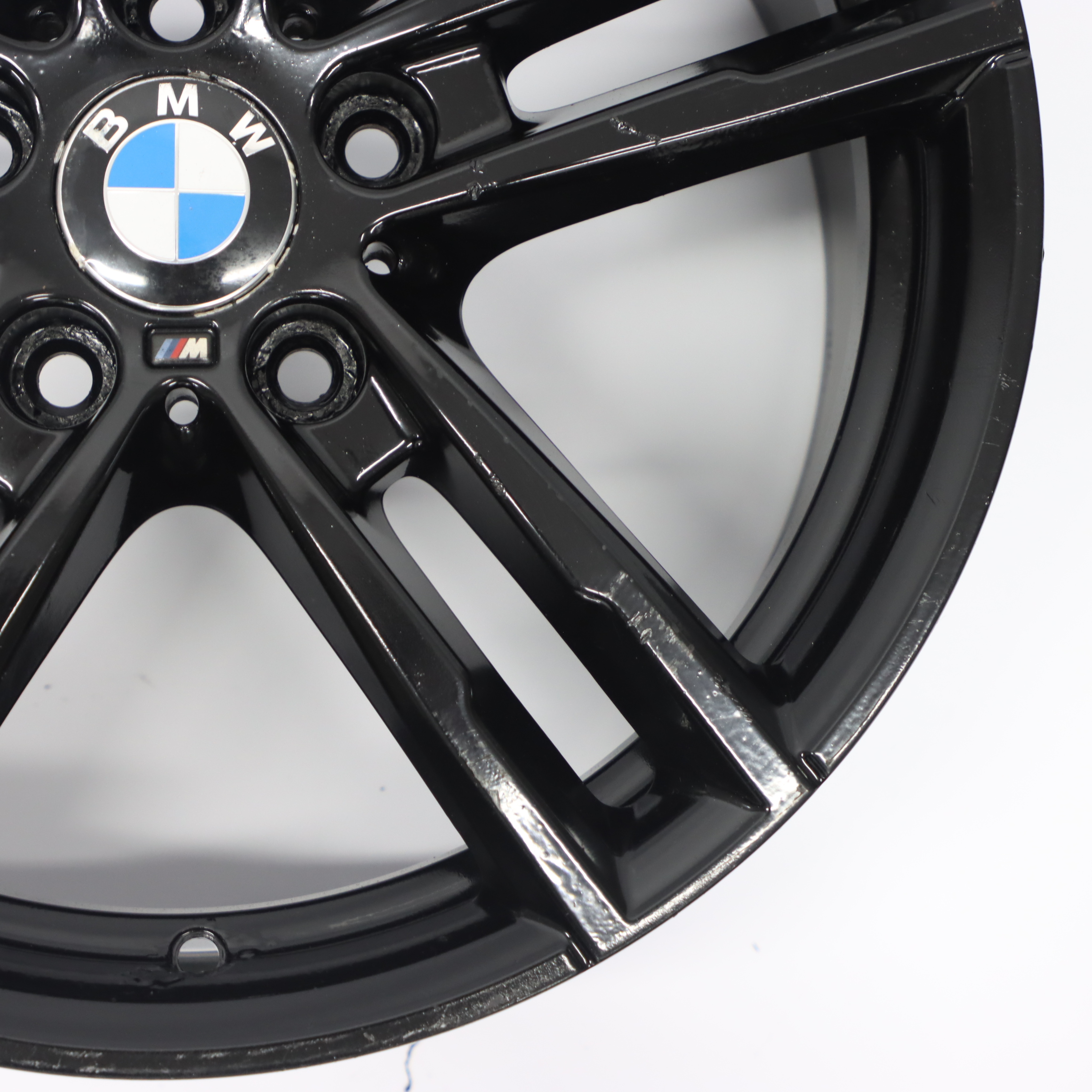 BMW F20 F21 Rear Black Alloy Wheel Rim 18" 8J ET:52 M Double Spoke 719 8074186