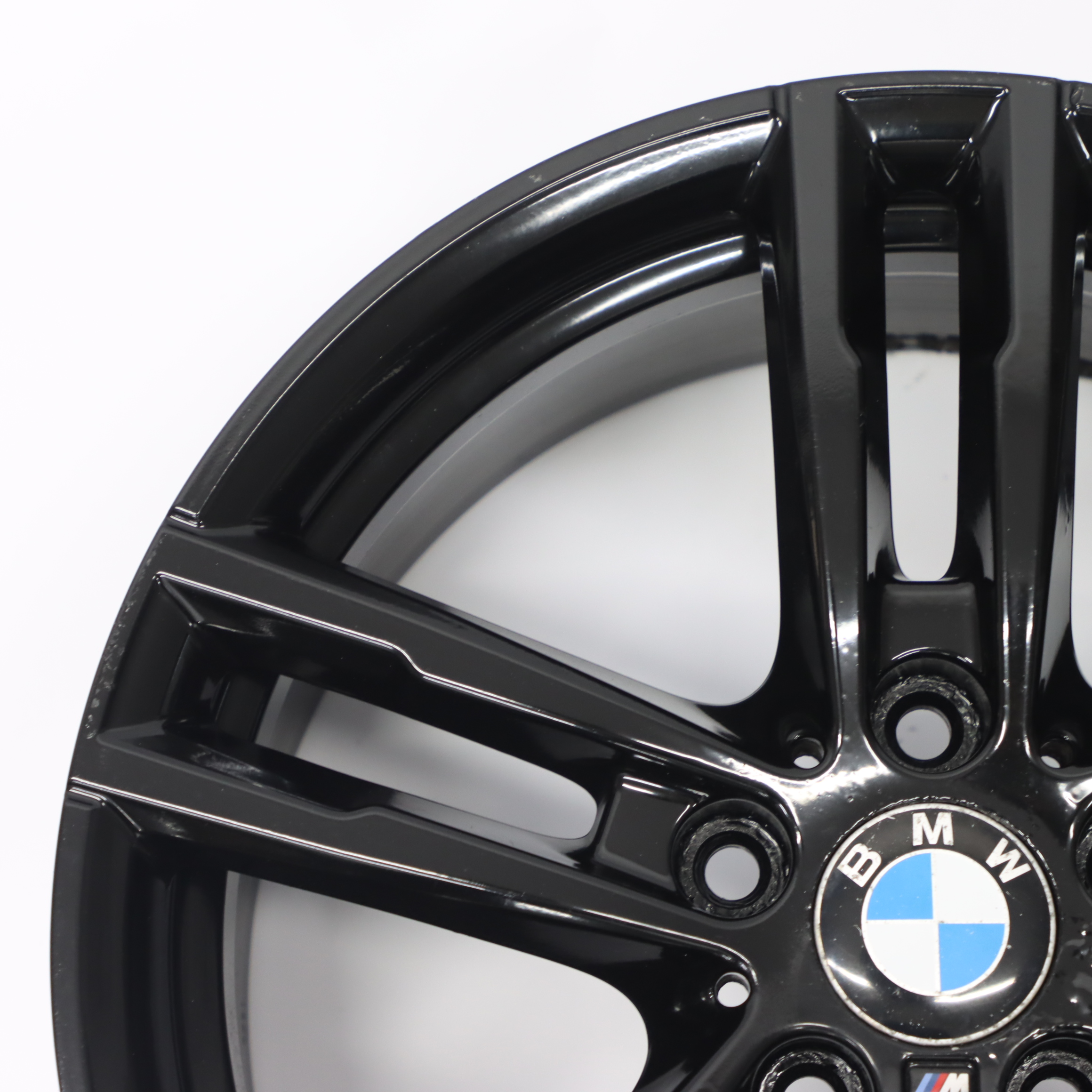 BMW F20 F21 Rear Black Alloy Wheel Rim 18" 8J ET:52 M Double Spoke 719 8074186