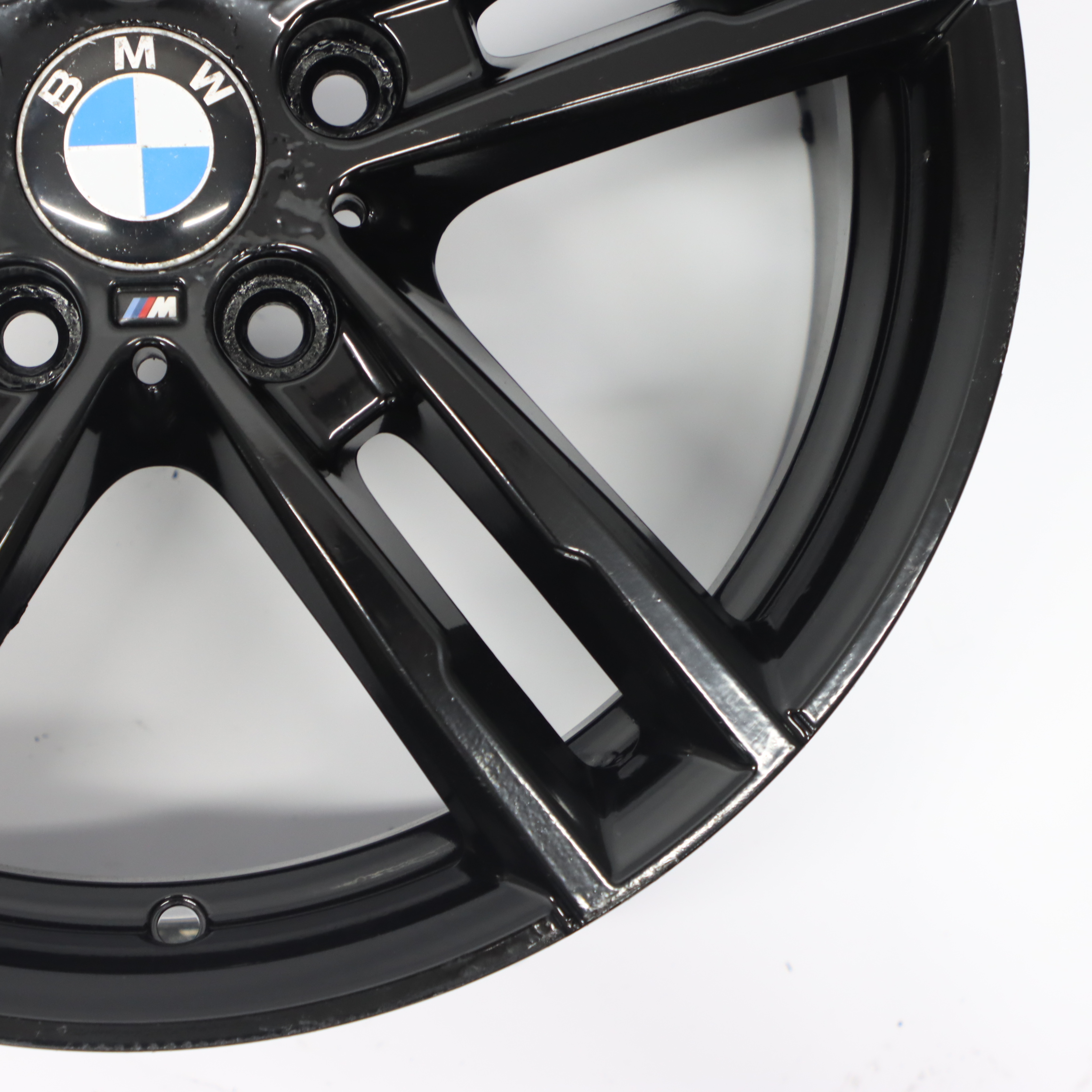 BMW F20 F21 Rear Black Alloy Wheel Rim 18" 8J ET:52 M Double Spoke 719 8074186