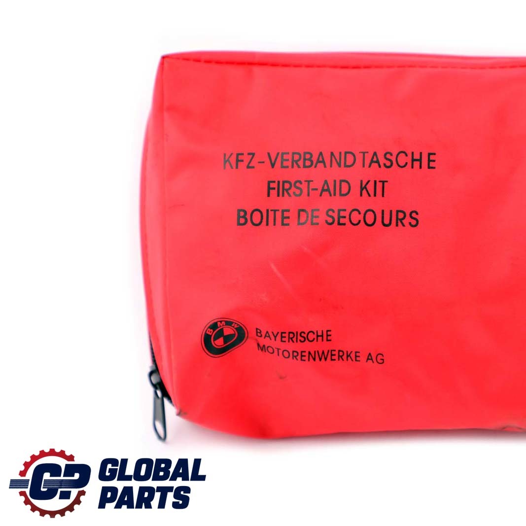 BMW Universal First Aid Emergency Medical Kit Pouch Red 2 8163269