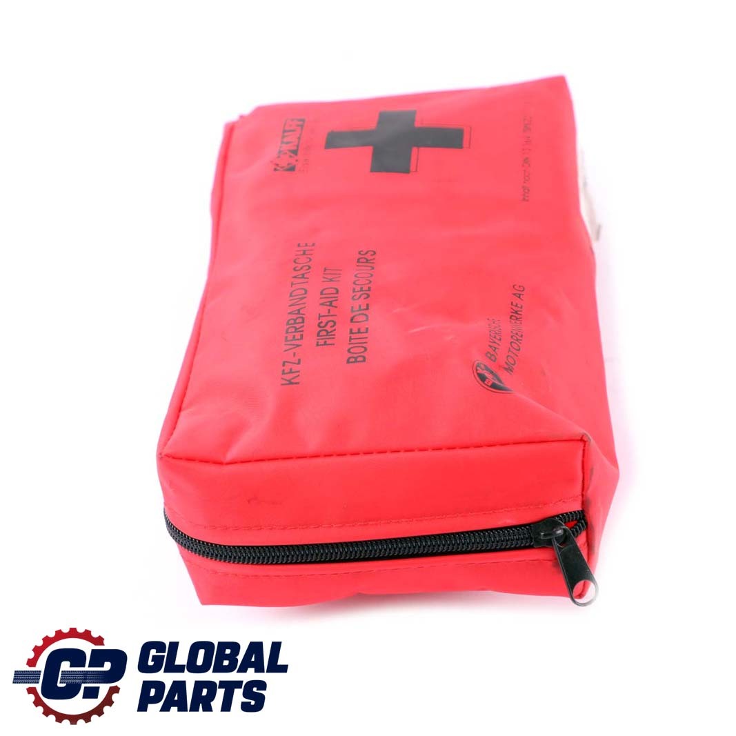 BMW Universal First Aid Emergency Medical Kit Pouch Red 2 8163269