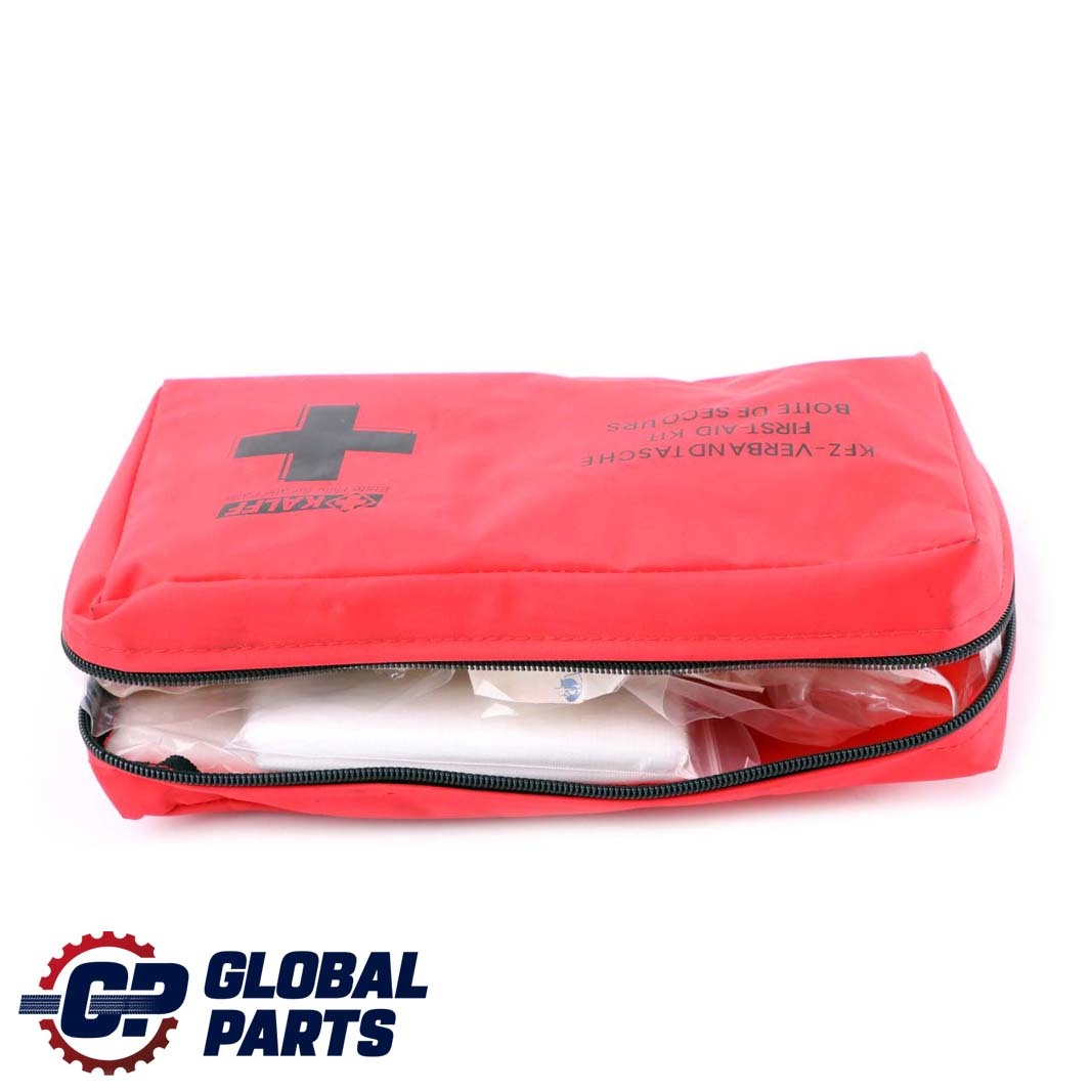 BMW Universal First Aid Emergency Medical Kit Pouch Red 2 8163269