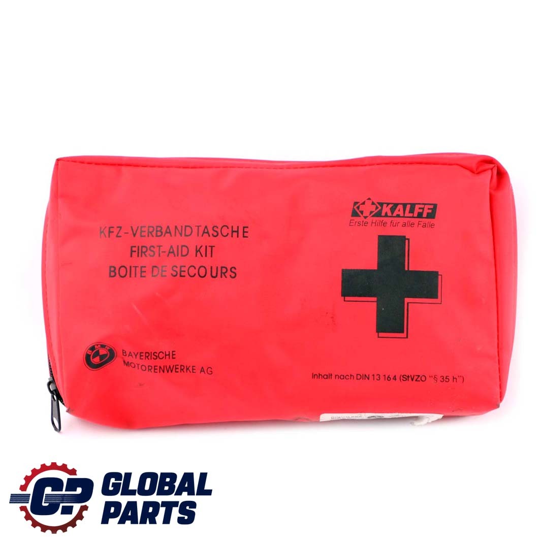 BMW Universal First Aid Emergency Medical Kit Pouch Red 2 8163269